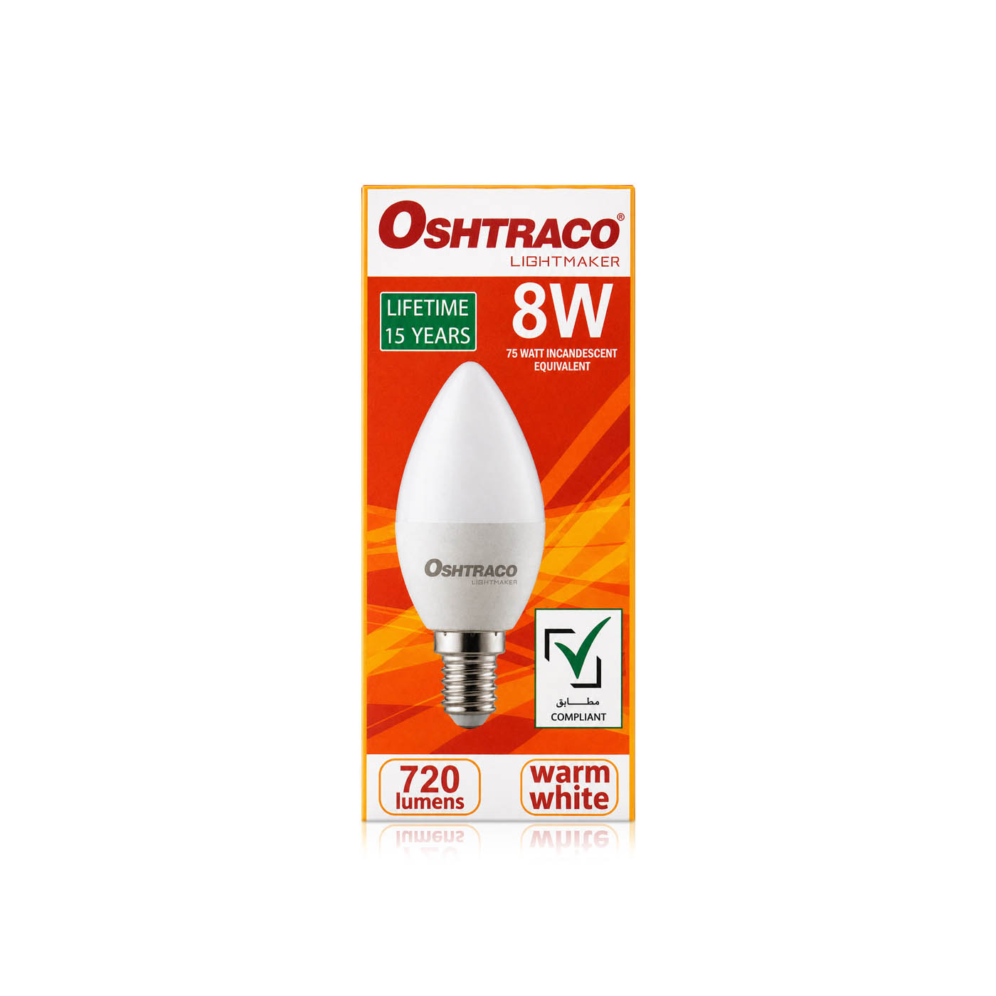 Oshtraco Lightmaker 8W LED Bulb Warm White E14