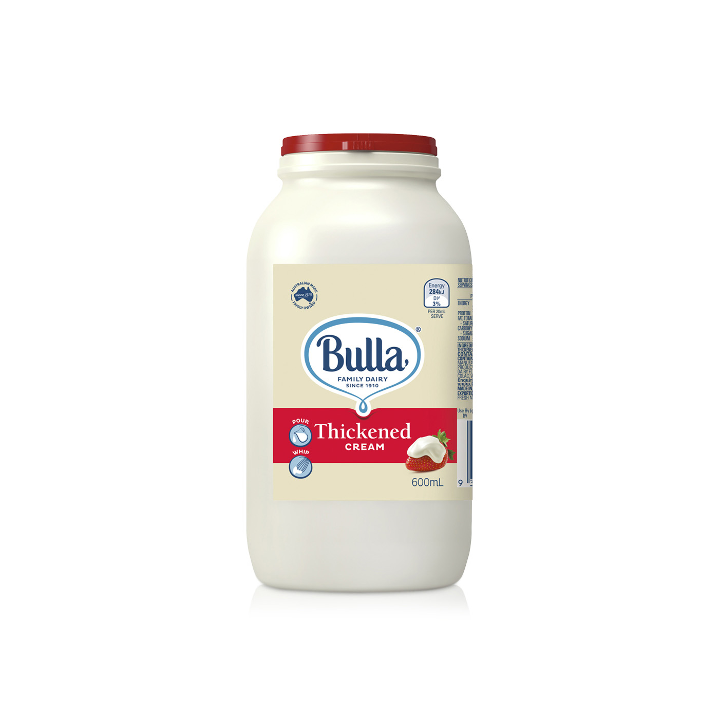 Bulla Thickened Cream 600ml
