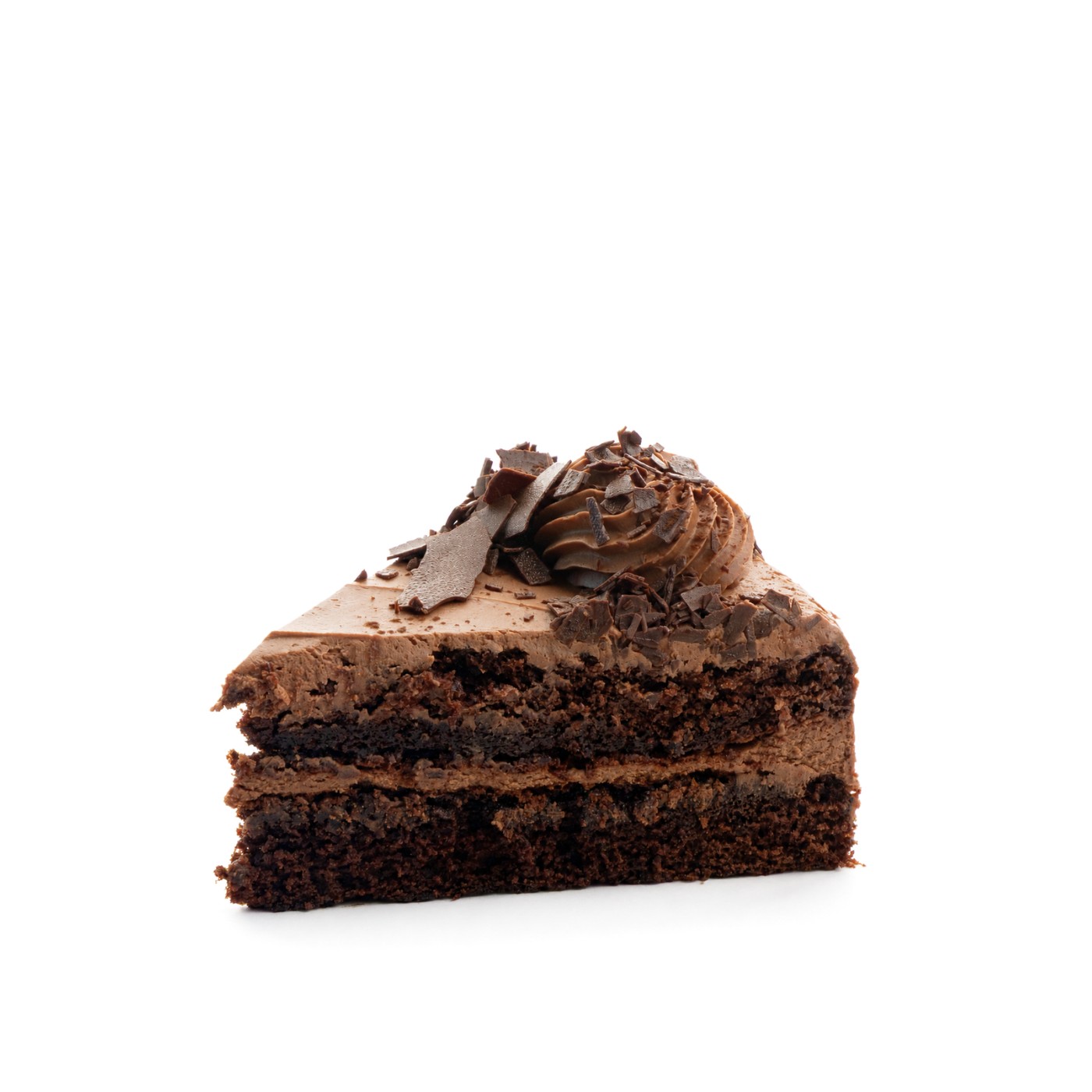 Chocolate Brownie Cake Slice