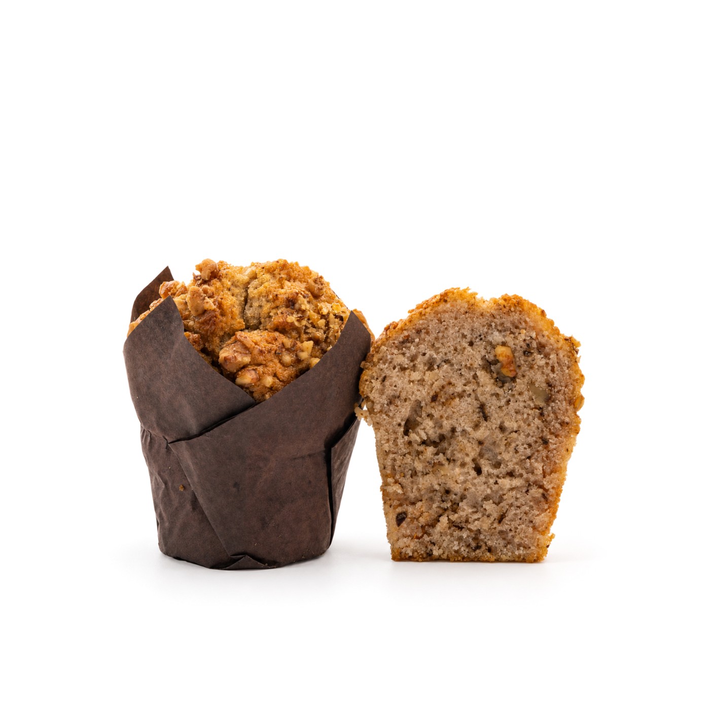 Spinneysfood Banana and Walnut Muffins 135g