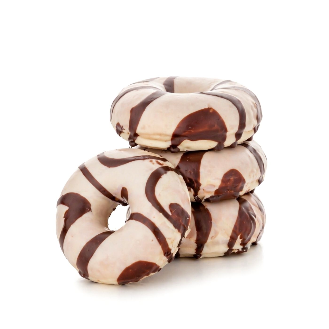 White Chocolate Drizzle Donuts 75g x 4