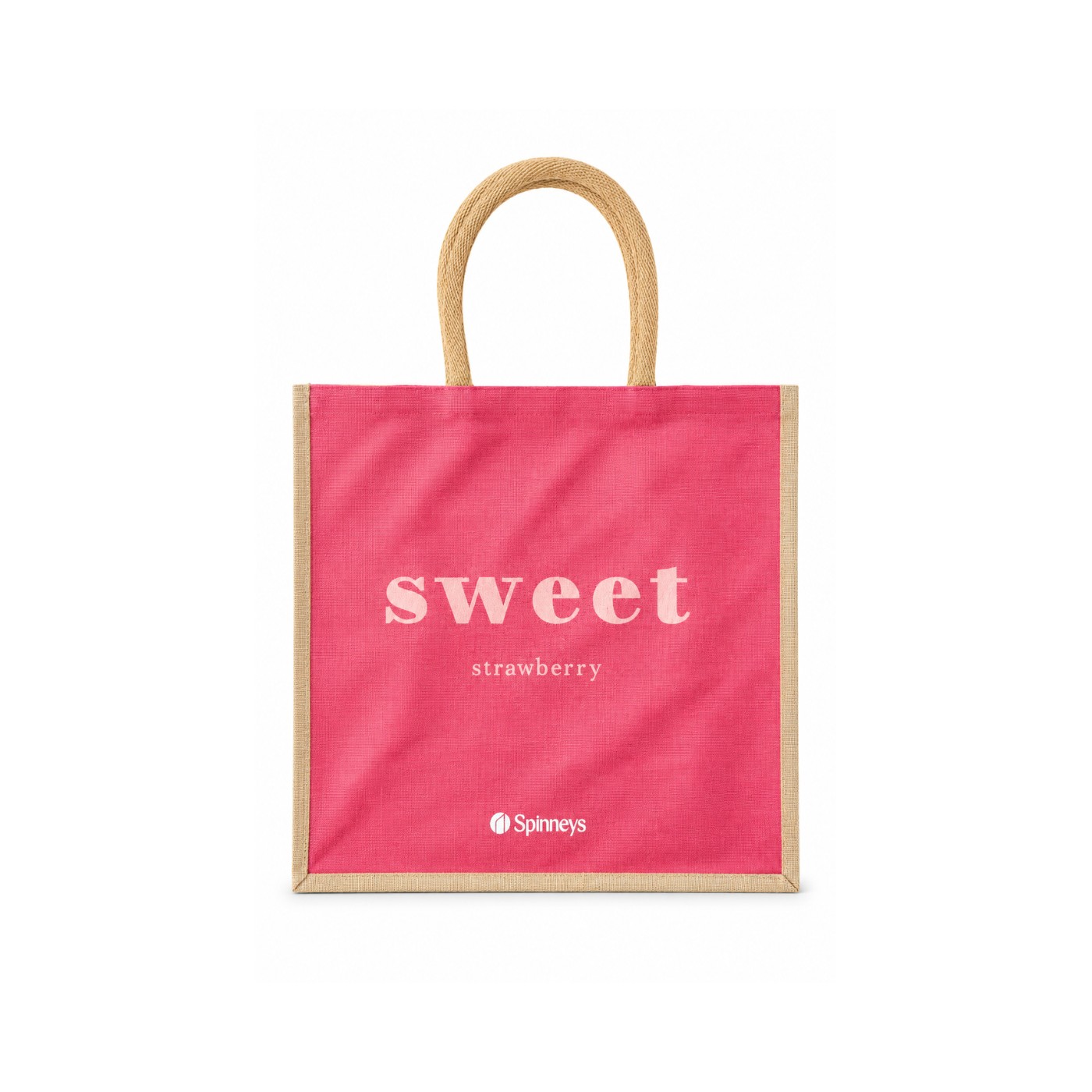 Spinneys Juco Sweet Strawberry Tote Bag 40x42x20
