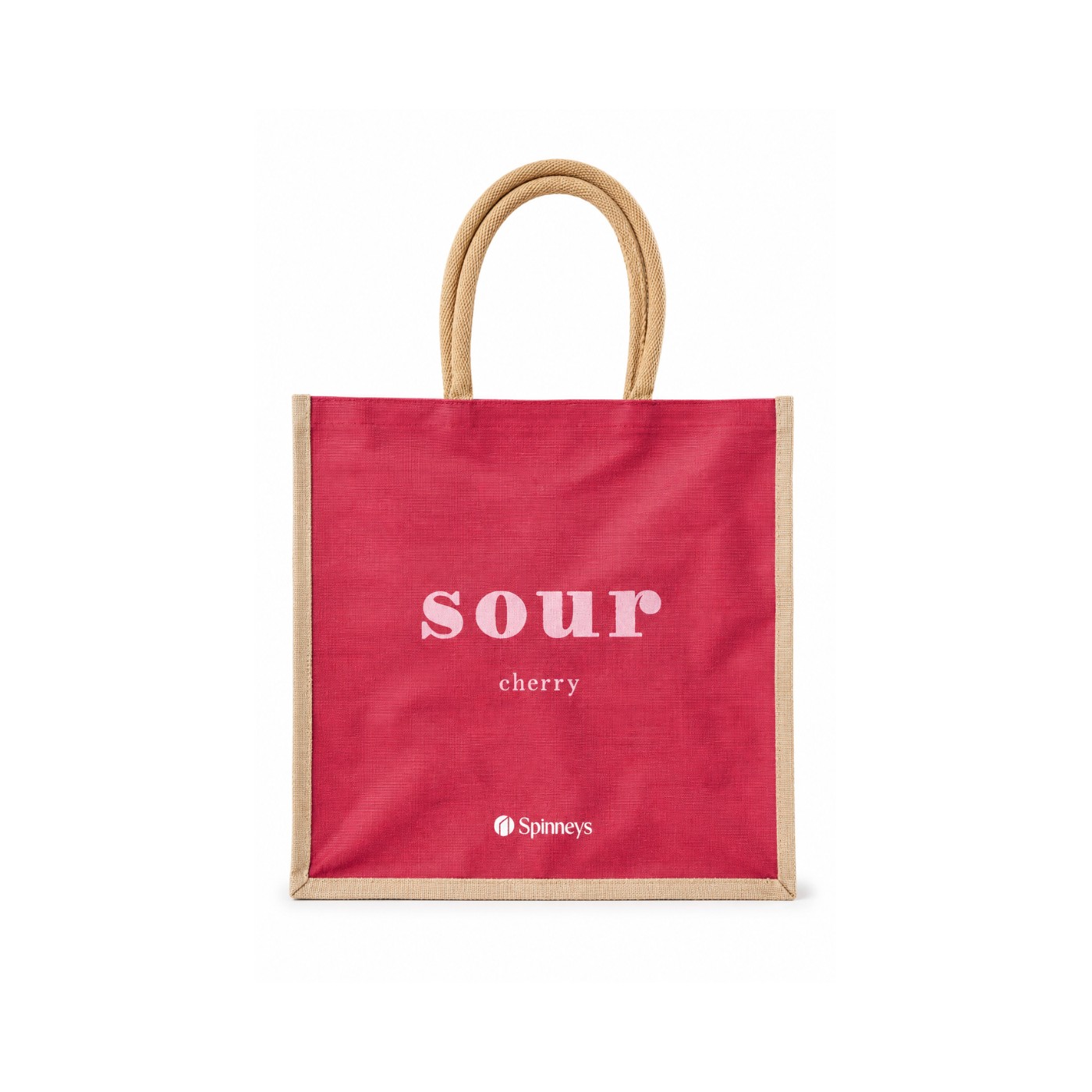 Spinneys Juco Sour Cherry Tote Bag 40x42x20