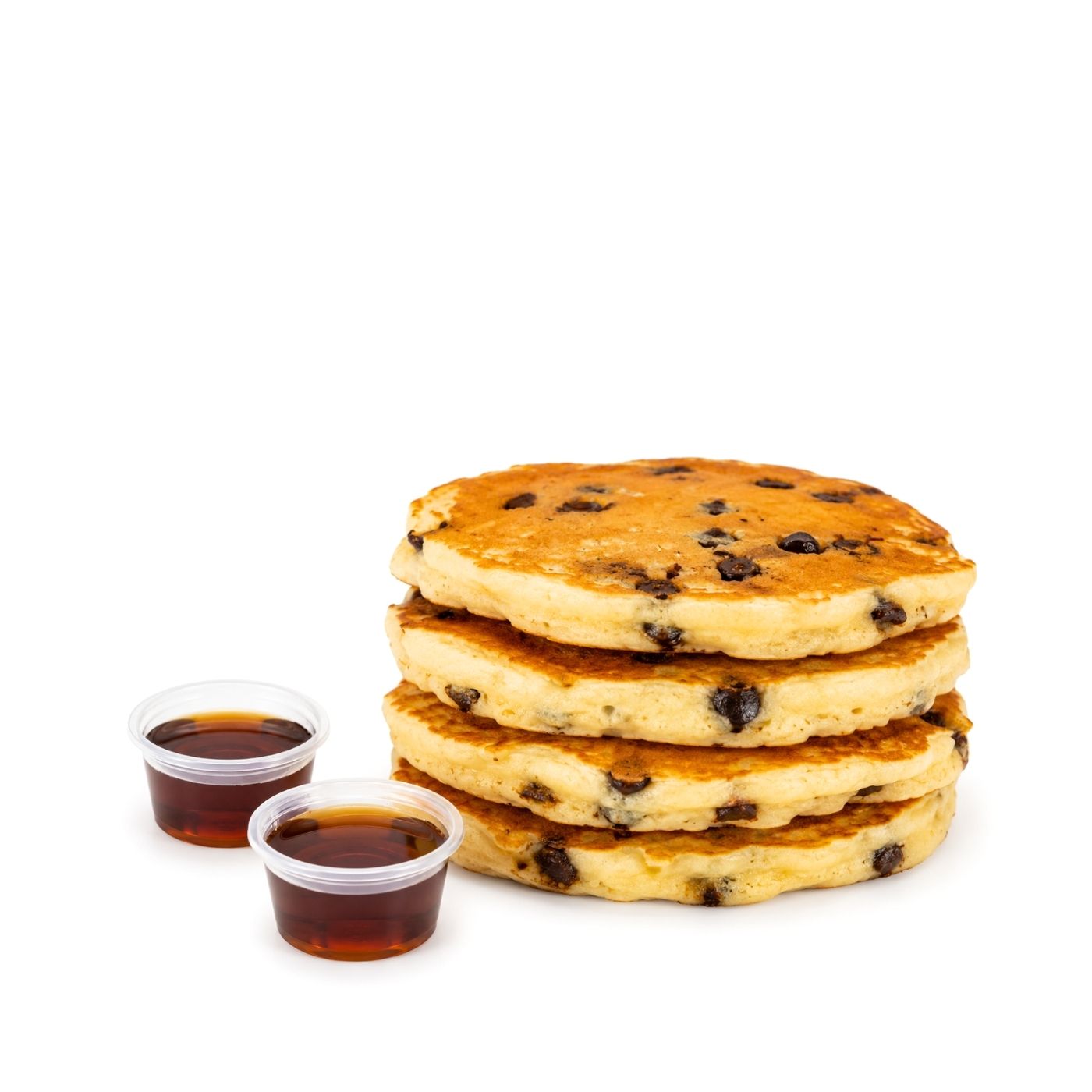 Chocolate Pancakes with Maple Syrup x 4