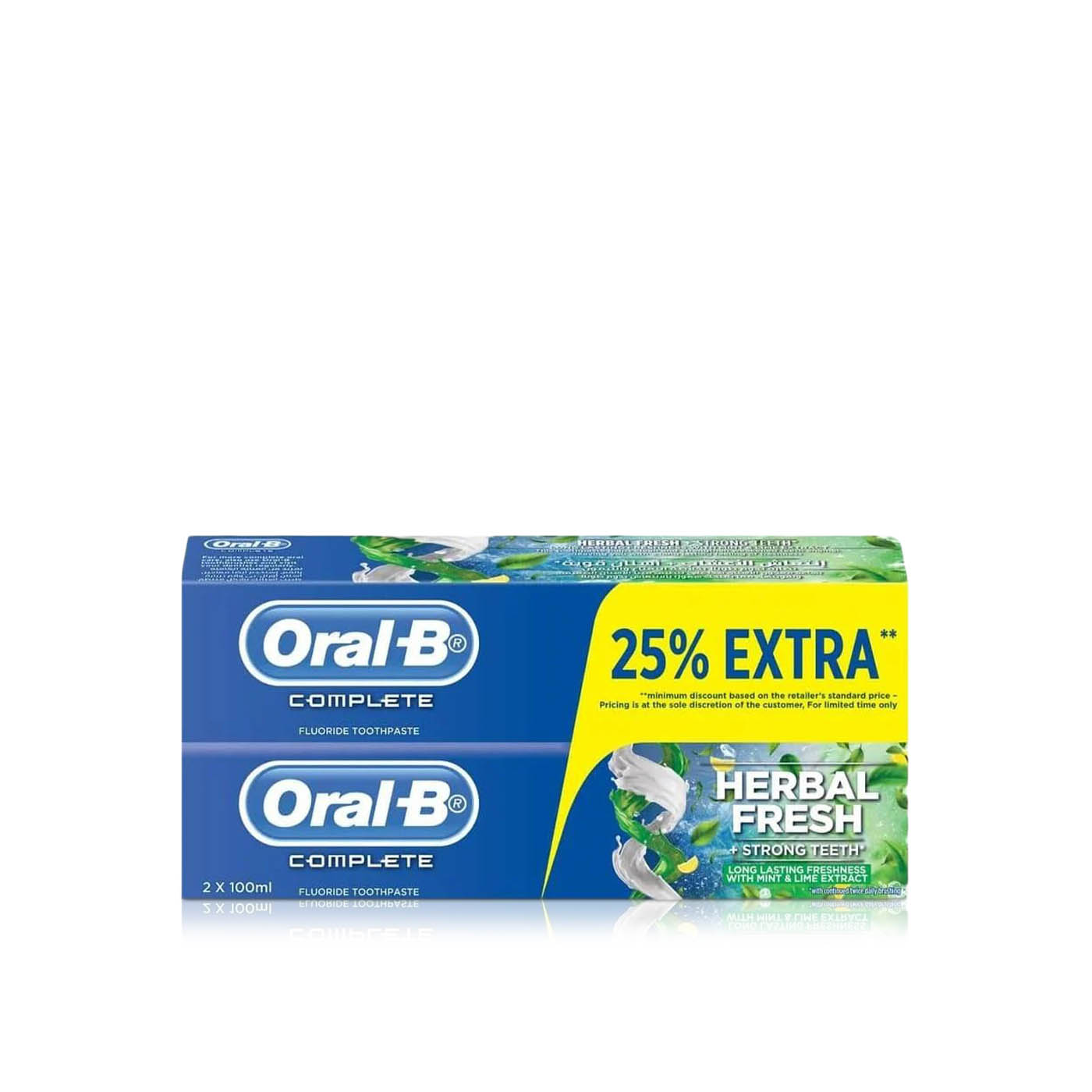 Oral-B Complete Herbal Fresh Toothpaste 100ml x 2