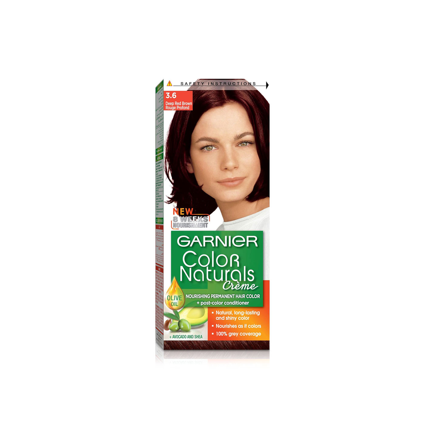 Garnier Color Naturals Crème Deep Red Brown 3.6