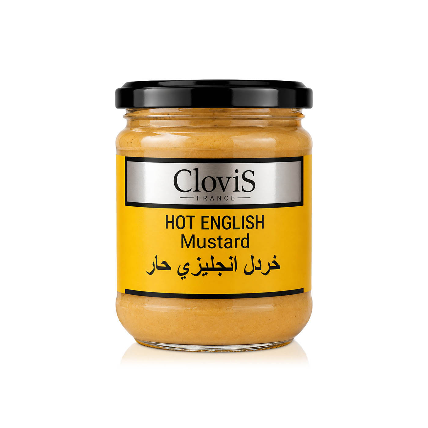 Clovis Hot English Mustard 200g