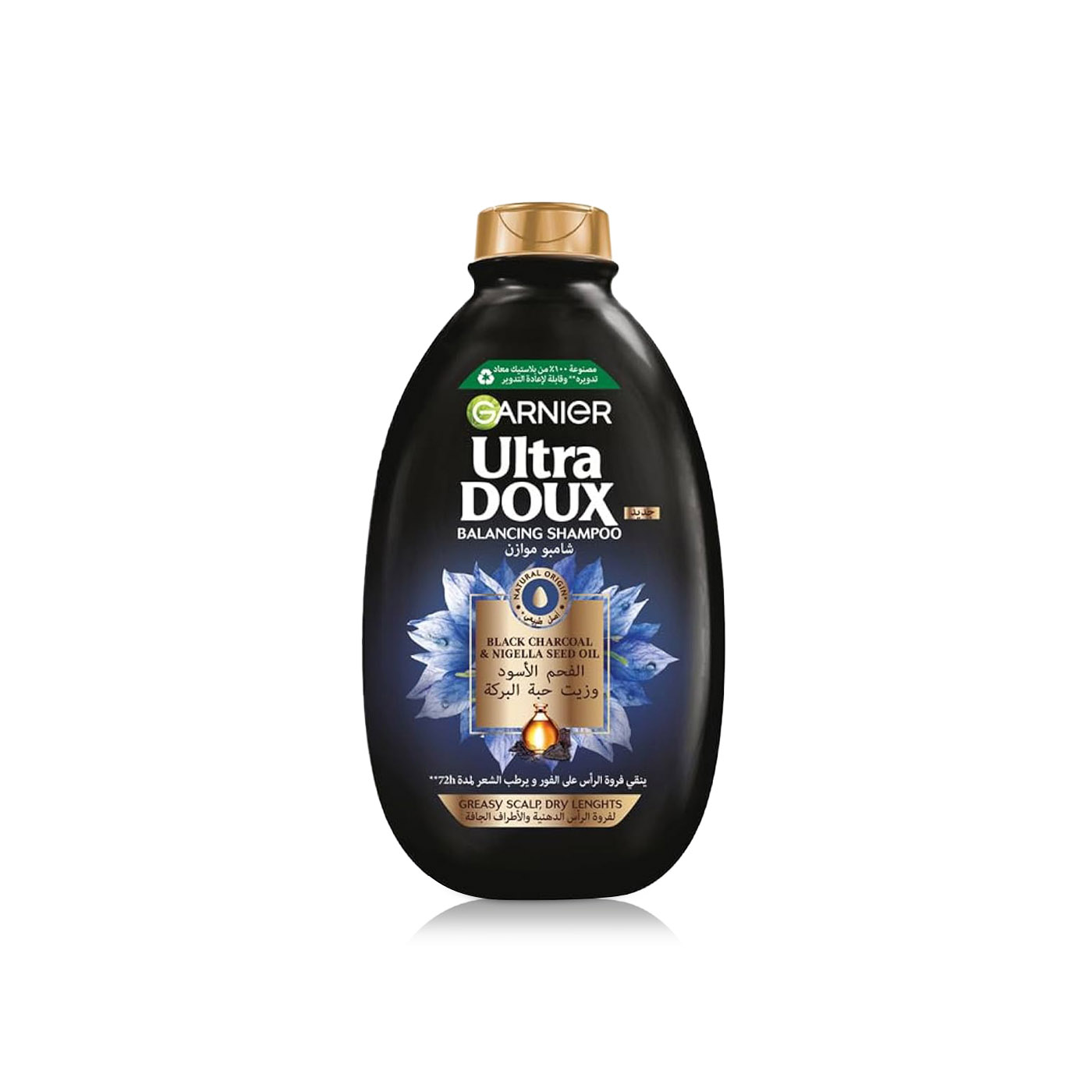 Garnier Ultra Doux Purifying Black Charcoal & Nigella Seed Shampoo 360ml