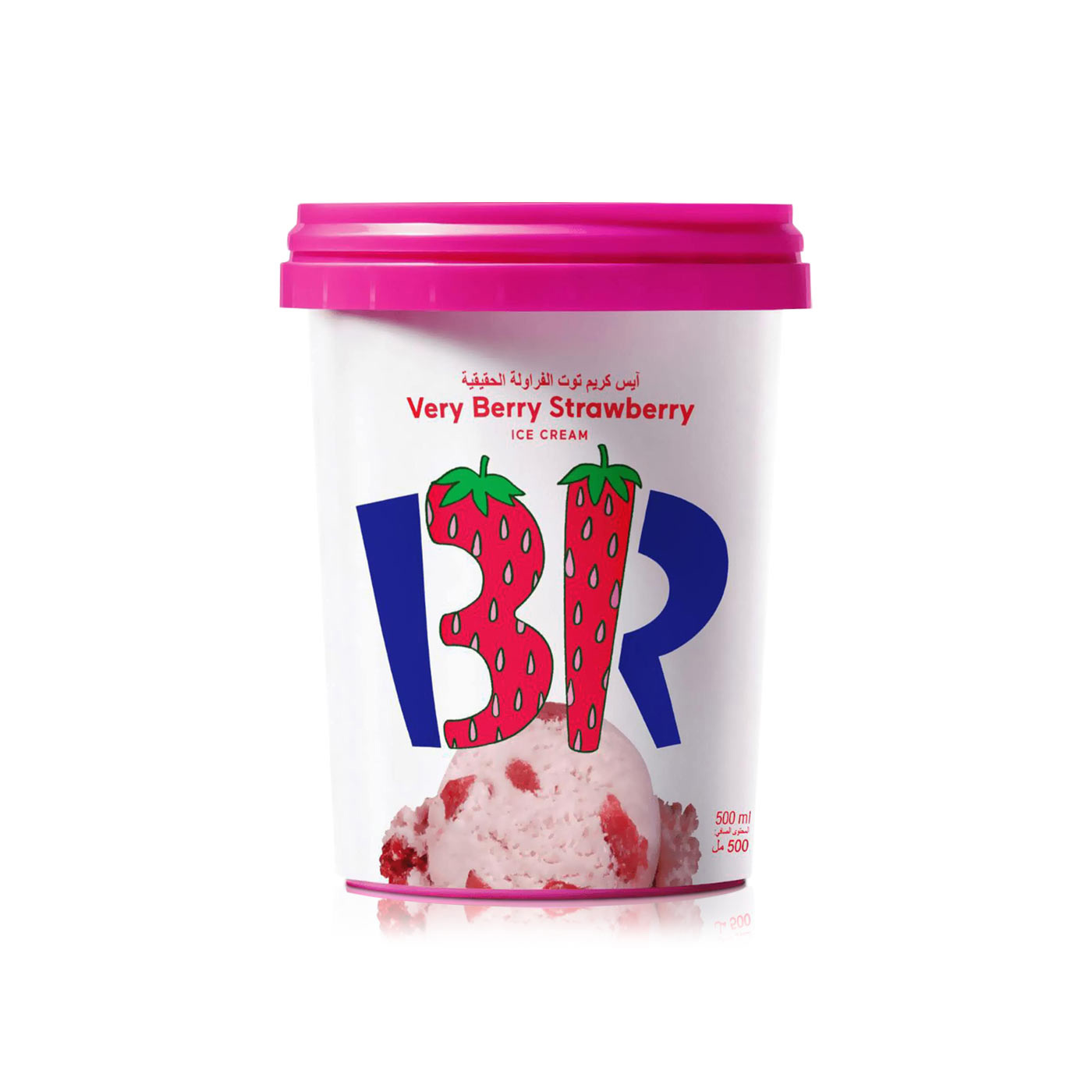 Baskin Robbins Very Berry Strawberry Ice Cream 500ml