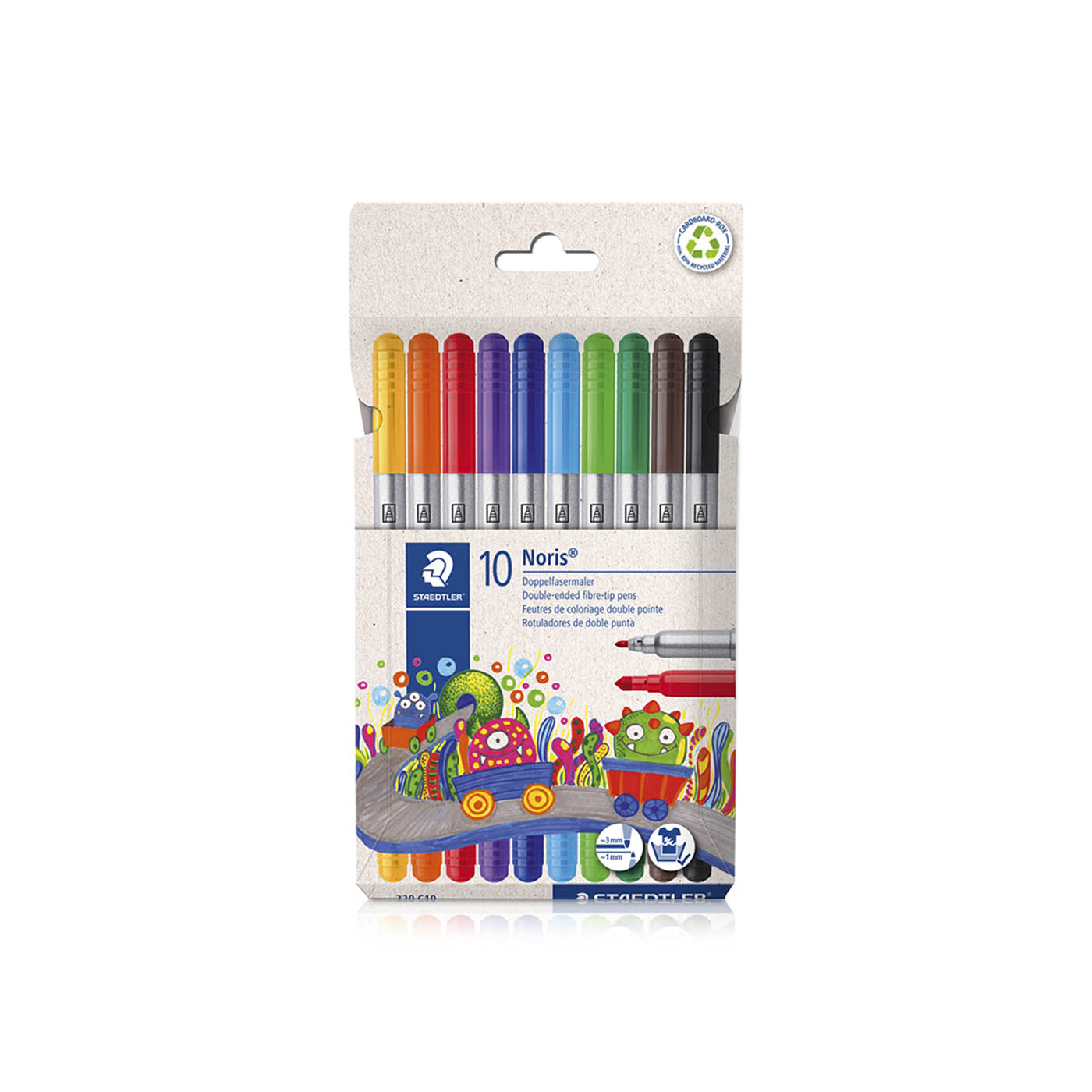 Staedtler Norris Double Ended Pens x 10