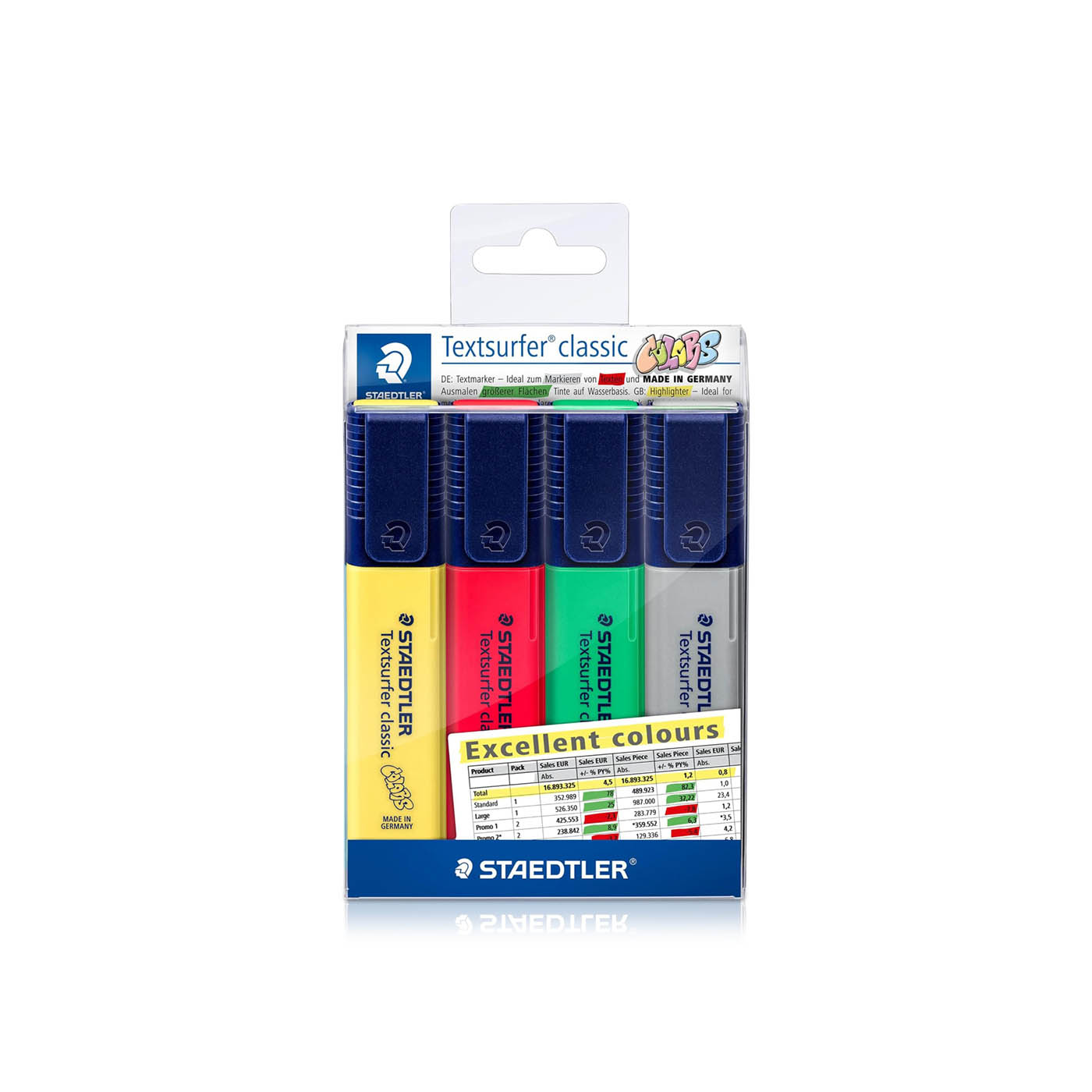 Staedtler Textsurfer Classic Highlighters x 4