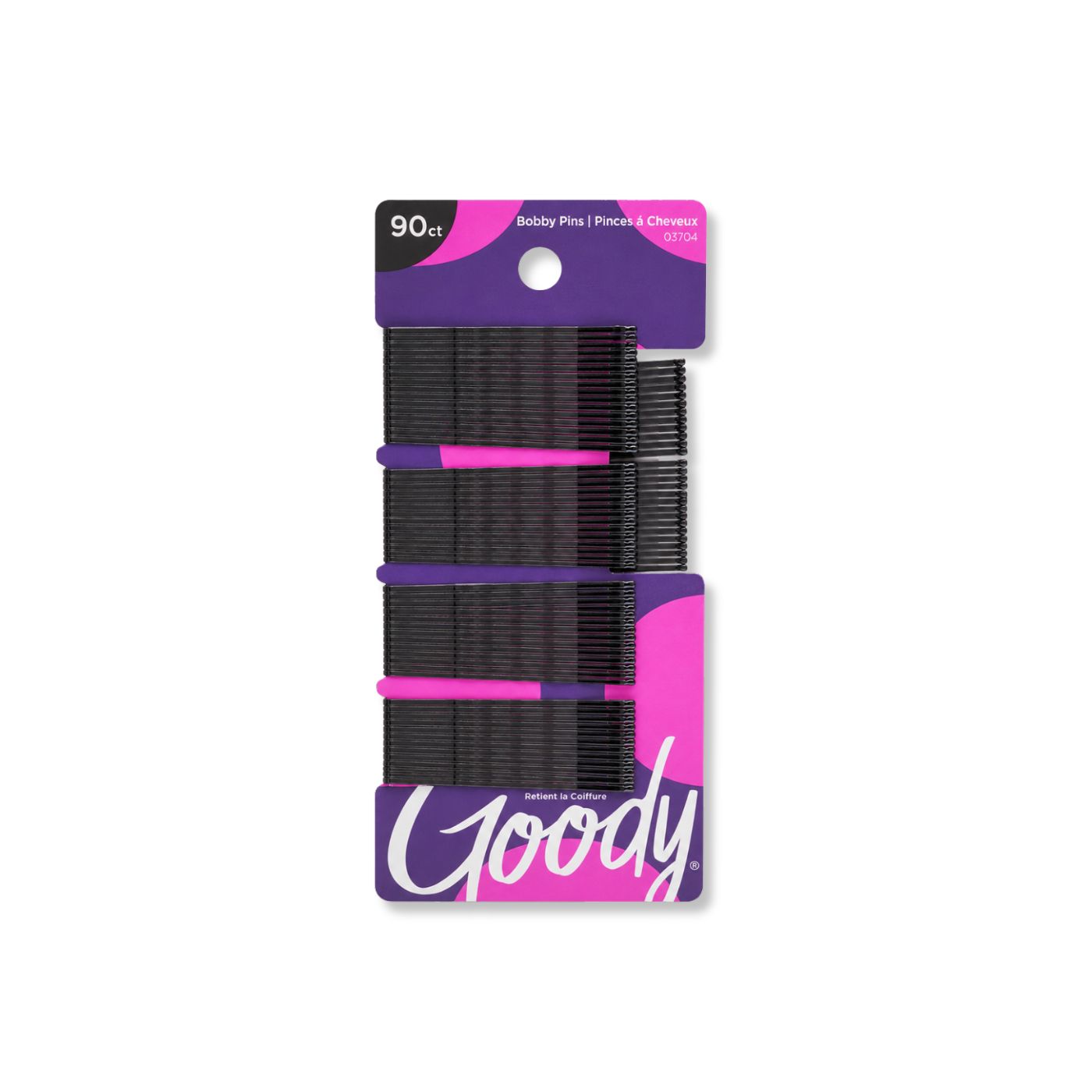 Goody Black Bobby Pins x 90