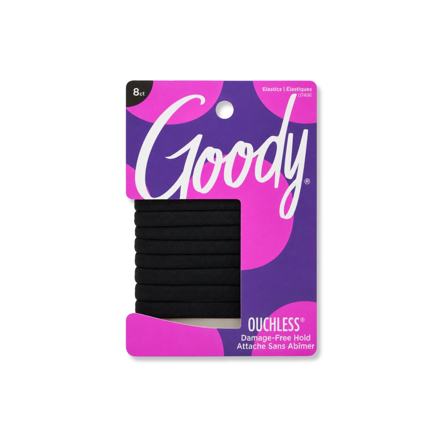 Goody Ouchlessathletique Sweat Stretch Elastic Hair Bands x 8