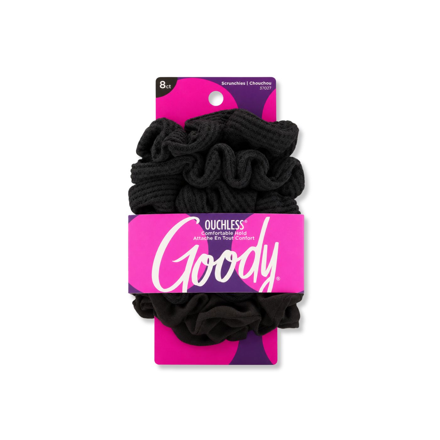 Goody Ouchless Women's Hair Scrunchies 8 Pack