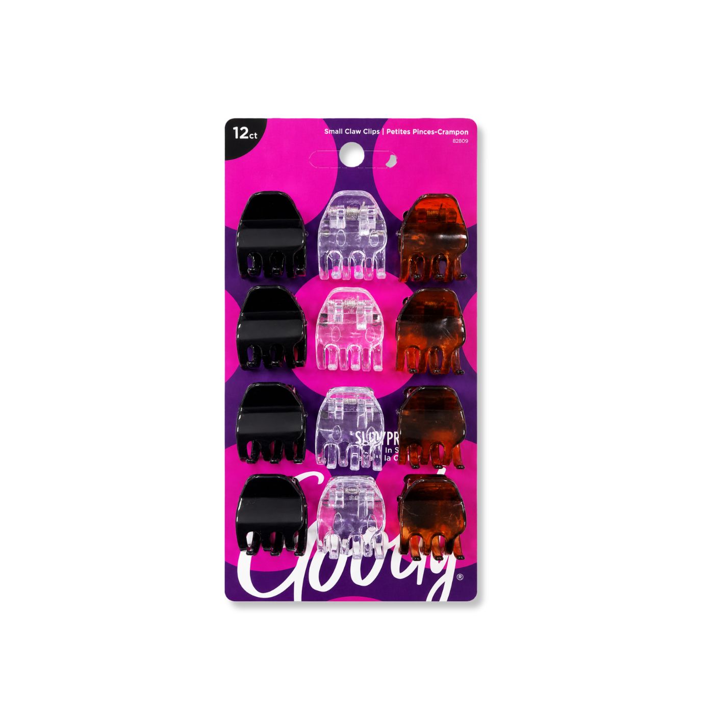 Goody Small Half Claw Clips 12s
