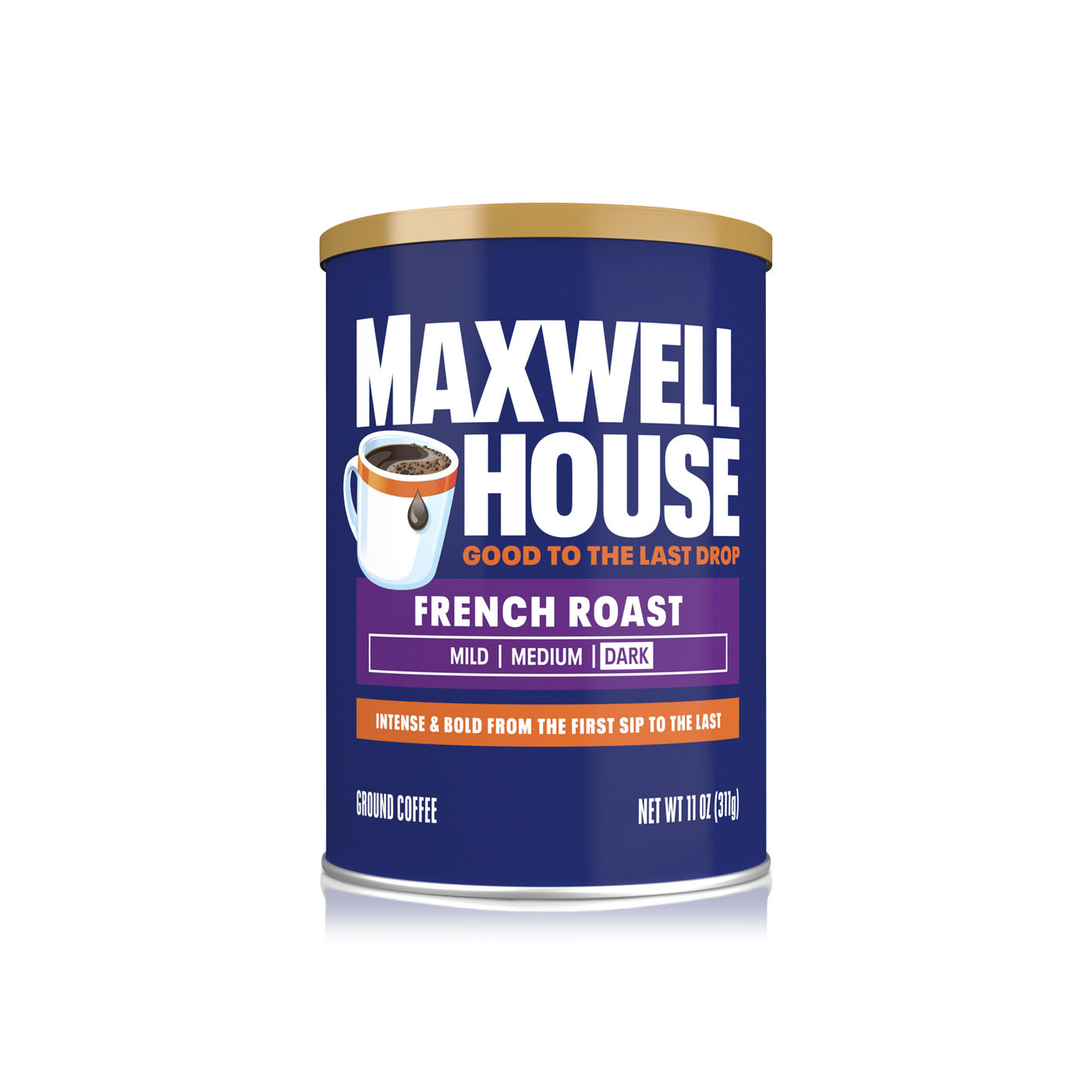 Maxwell House Dark French Roast Coffee 311g