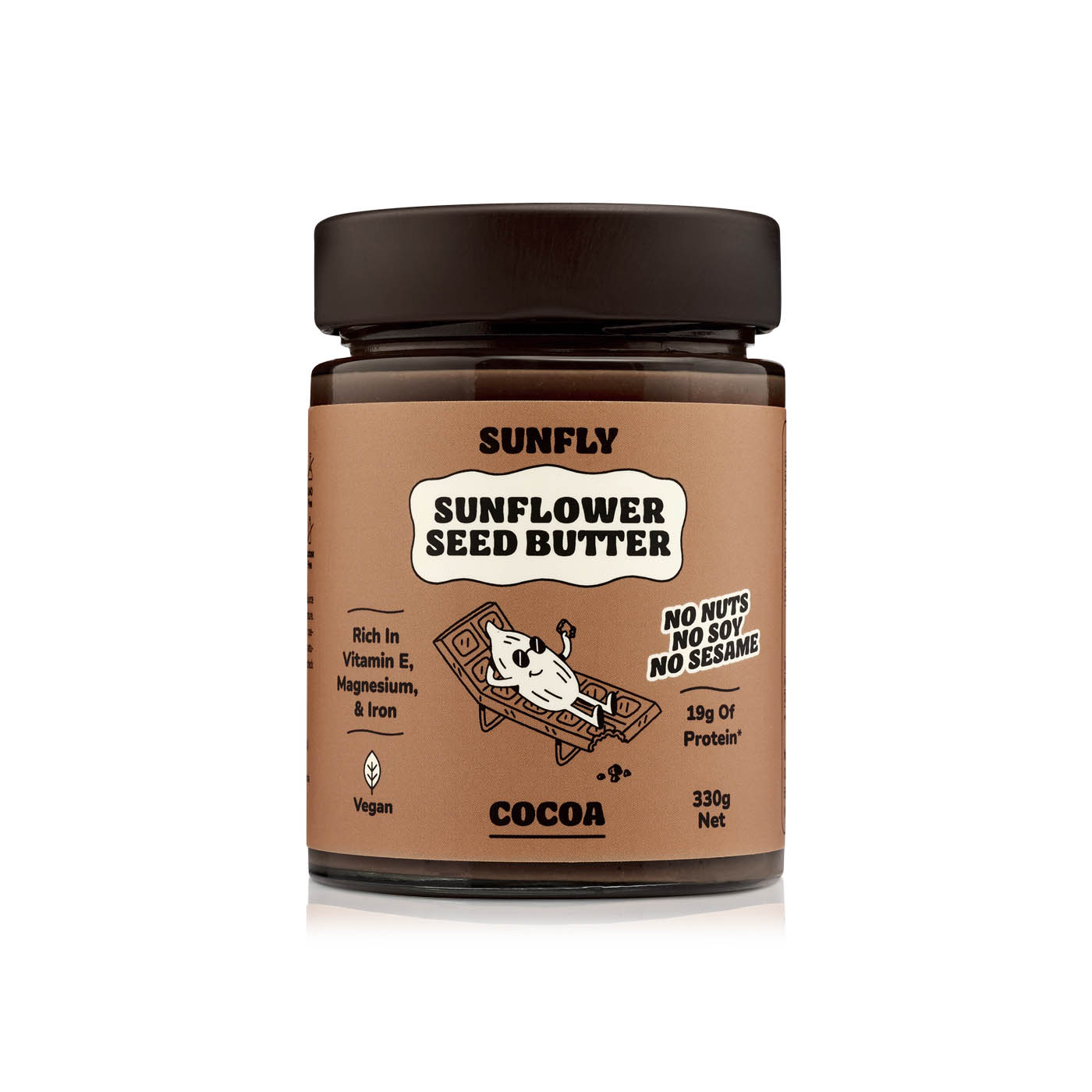 Sunfly Cocoa Sunflower Seed Butter 330g