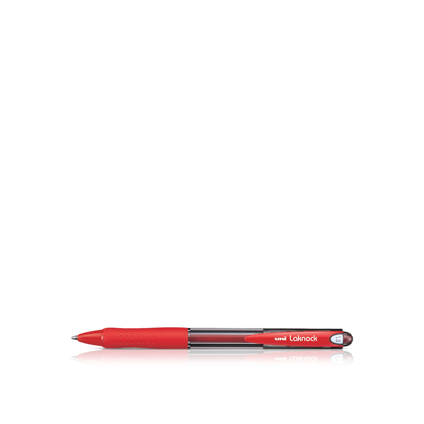 Uni-ball Laknock Red Ballpoint Pen