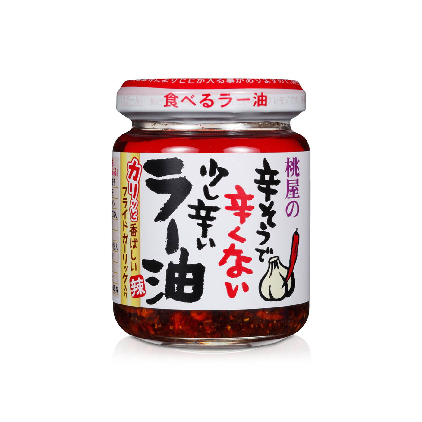 Momoya Taberu Rayu Chilli Garlic Oil 110g