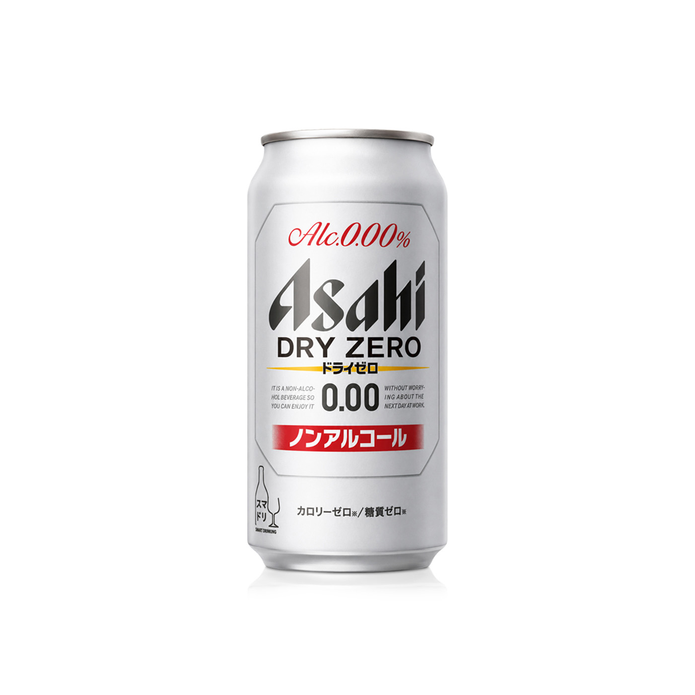 Asahi Dry Zero Non-Alcoholic Beer 350ml