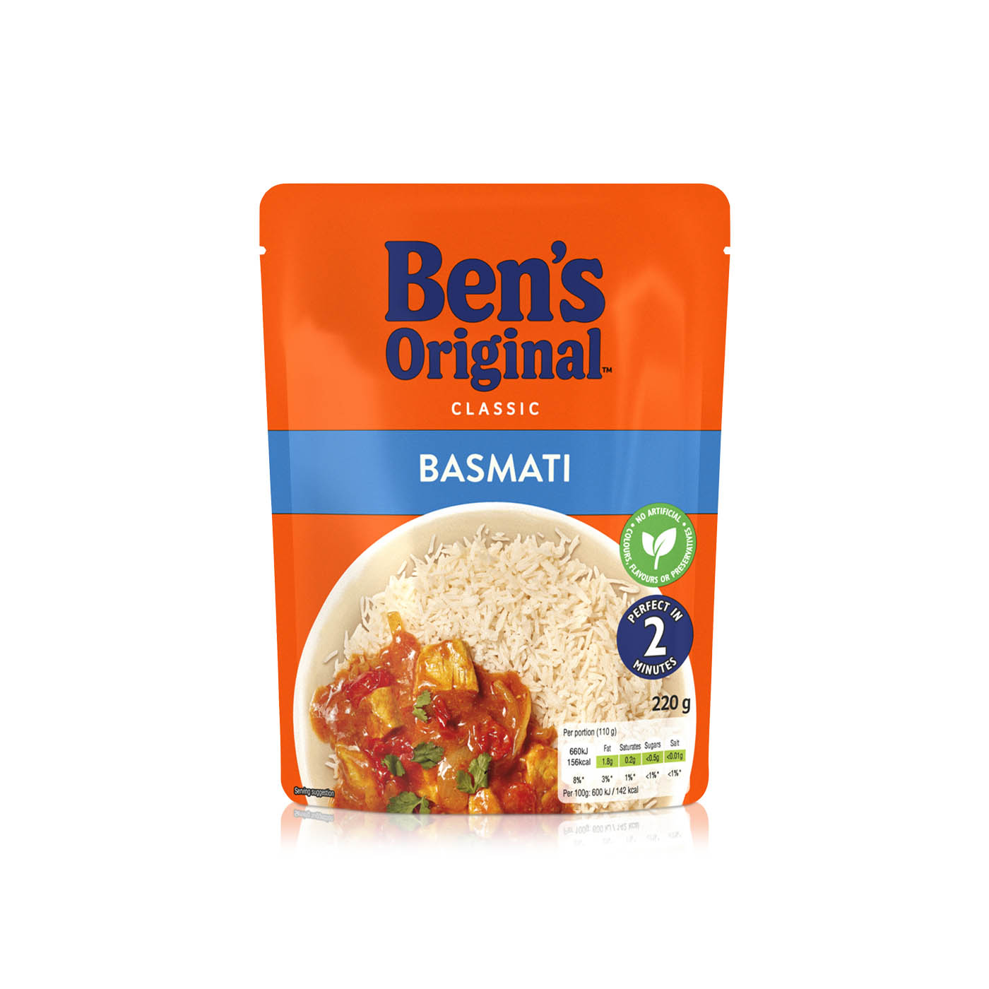 Ben's Original Ready to Heat Classic Basmati Rice 220g