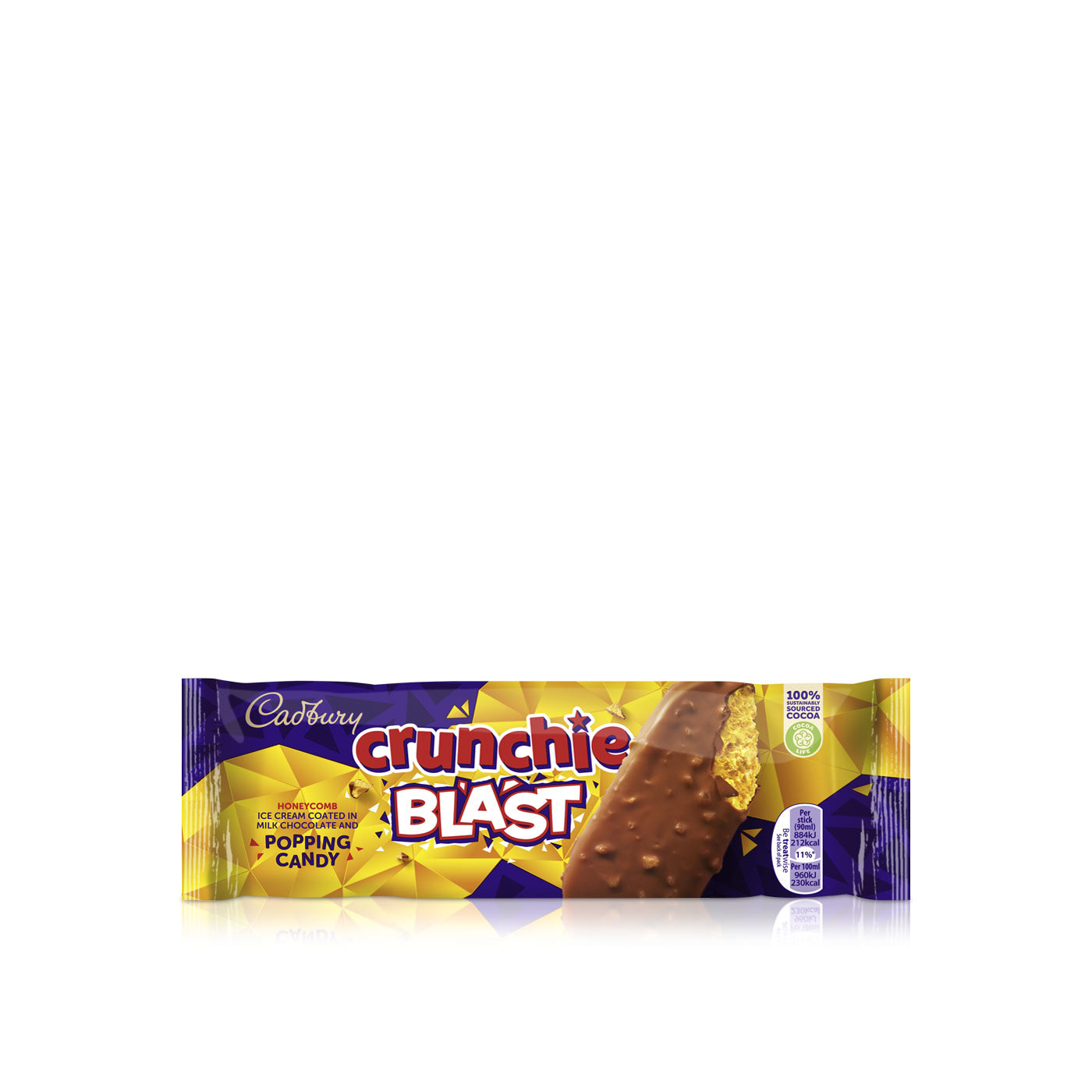 Cadbury Crunchie Blast Ice Cream 90ml