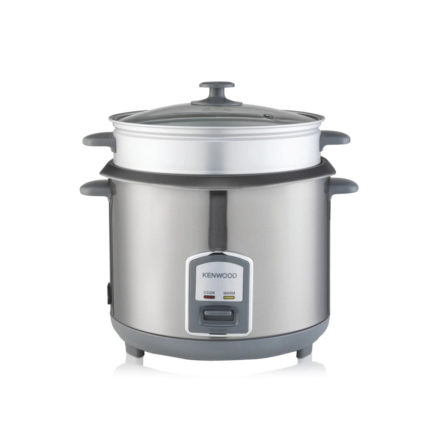 Kenwood Non-Stick Silver Rice Cooker RCM28.000SS 2.8Litre