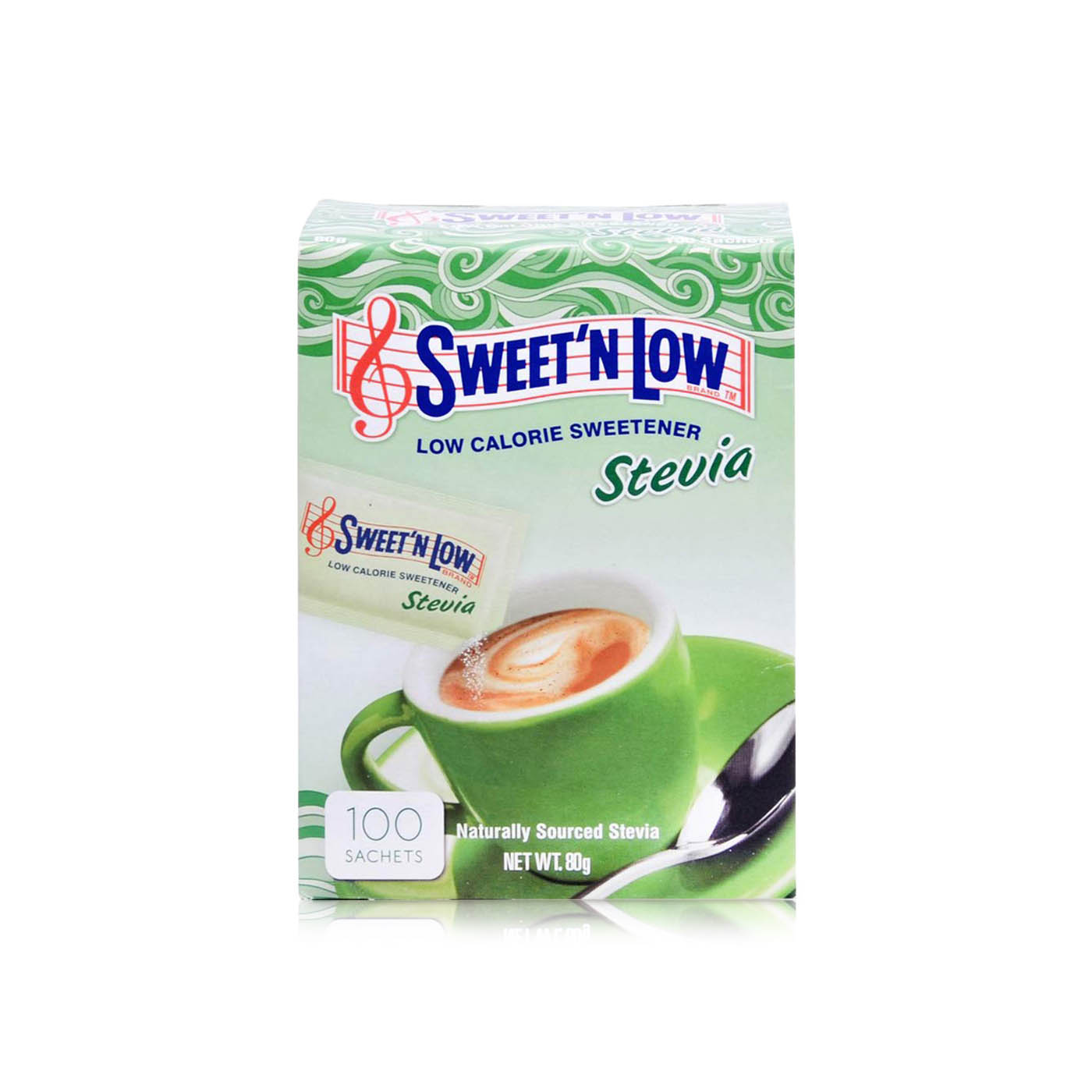 Sweet'N Low Low Calorie Stevia Sweetener Sachets x 100