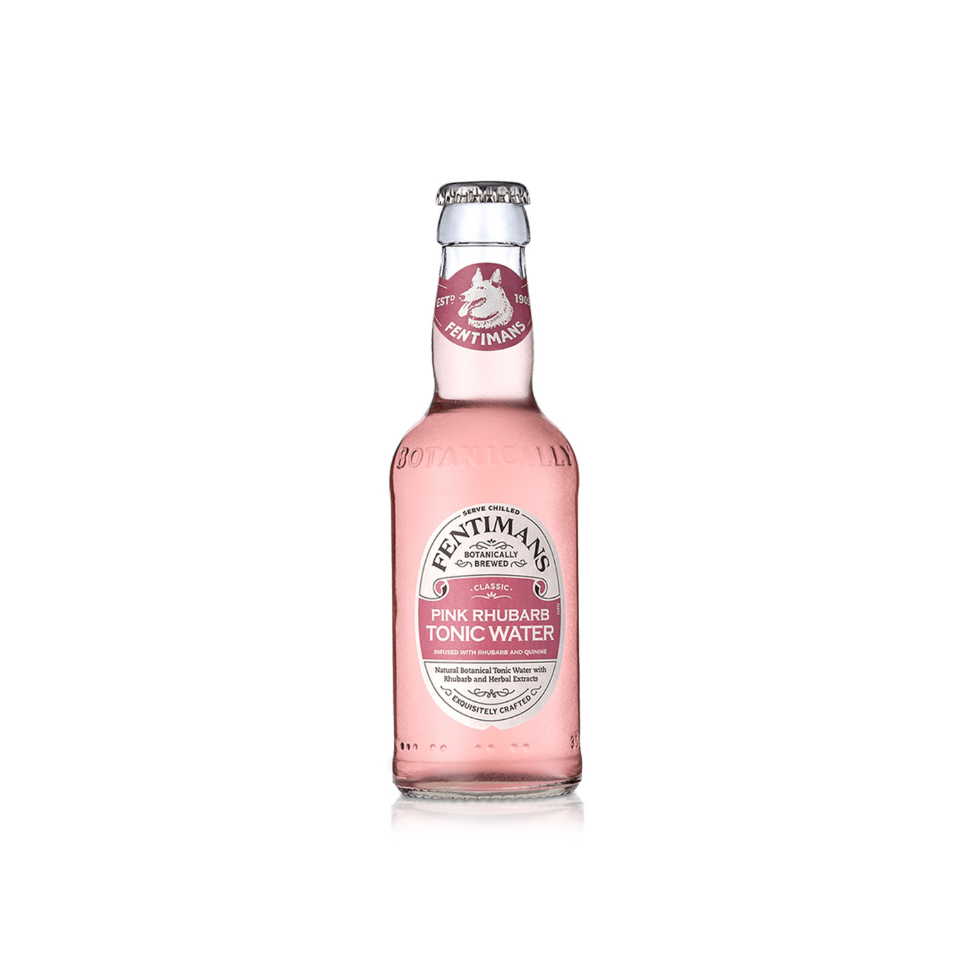 Fentimans Pink Rhubarb Tonic Water 200ml