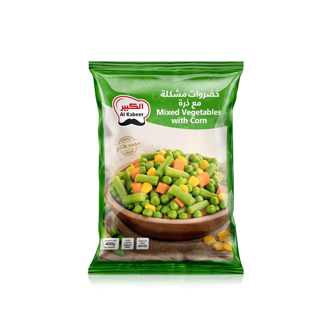 Al Kabeer Frozen Mixed Vegetables with Corn 400g
