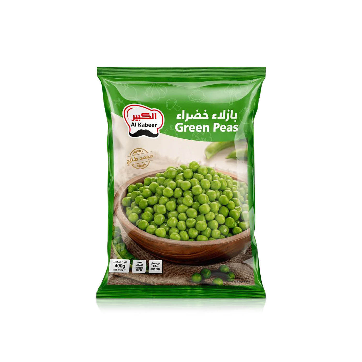 Al Kabeer Frozen Garden Peas 400g