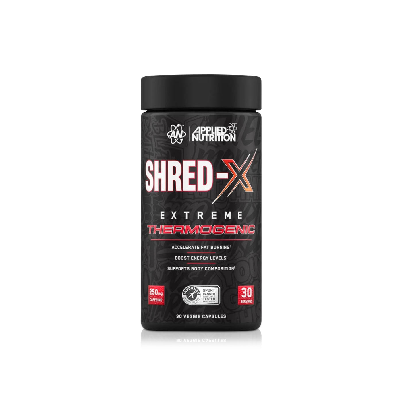 Applied Nutrition Shred-X Extreme Thermogenic Veggie Capsules x 90