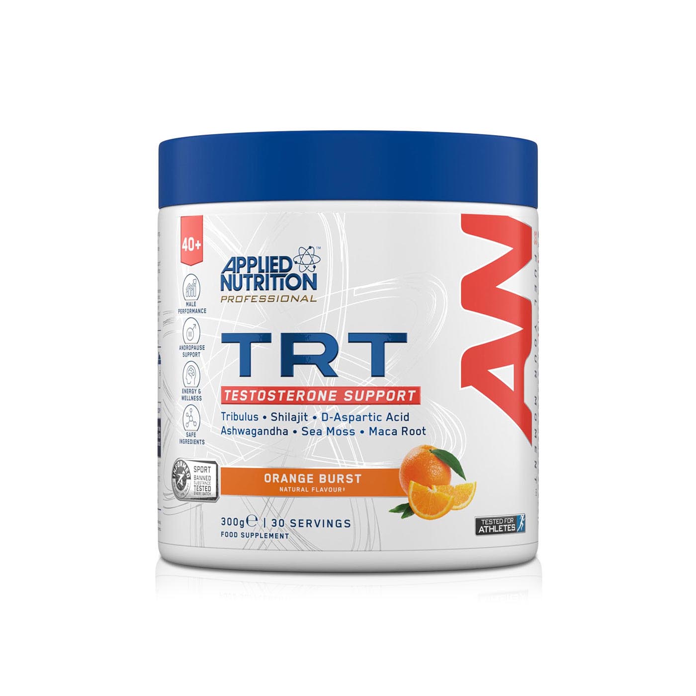 Applied Nutrition TRT Orange Burst Testosterone Support 300g