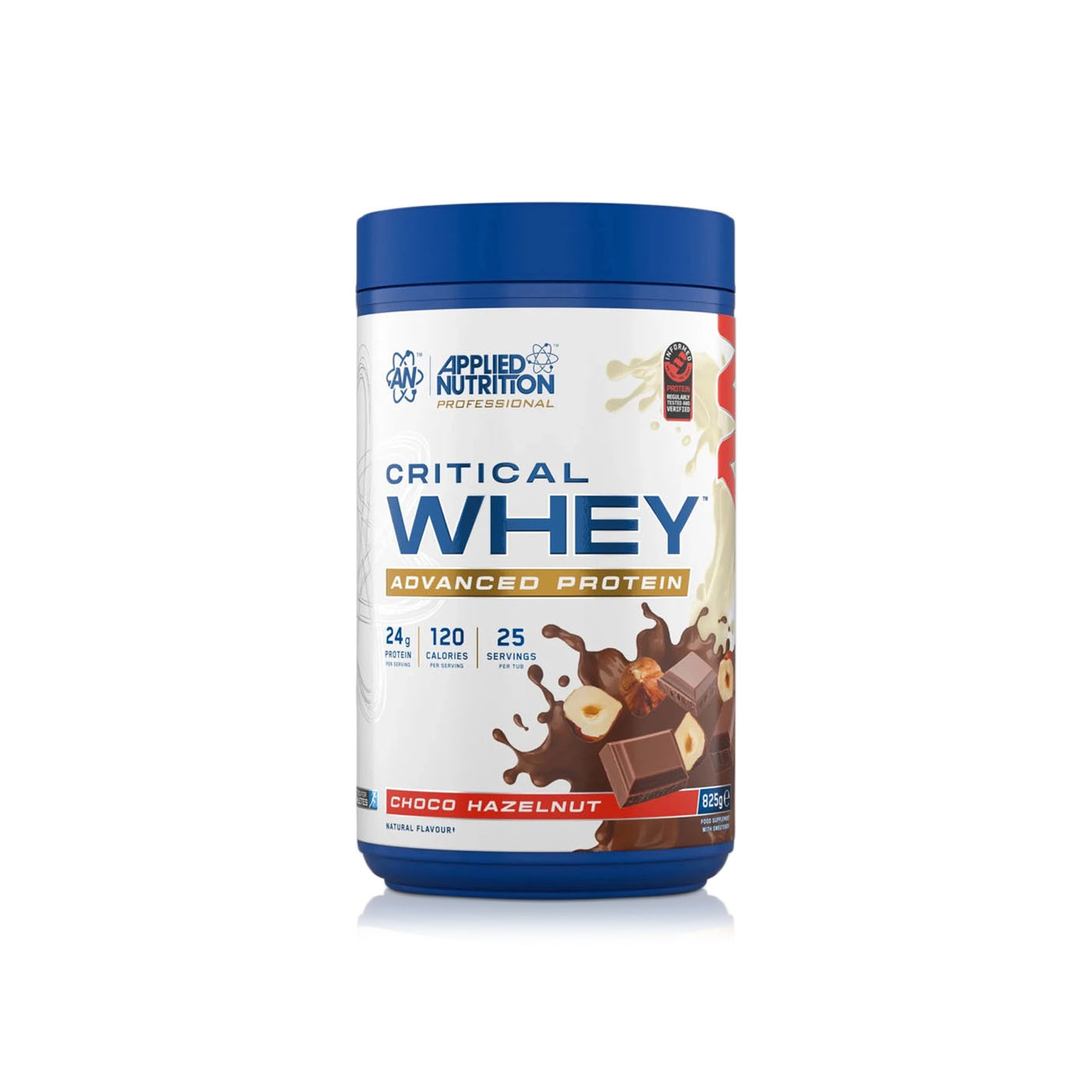 Applied Nutrition Critical Choco Hazelnut Whey Protein 825g