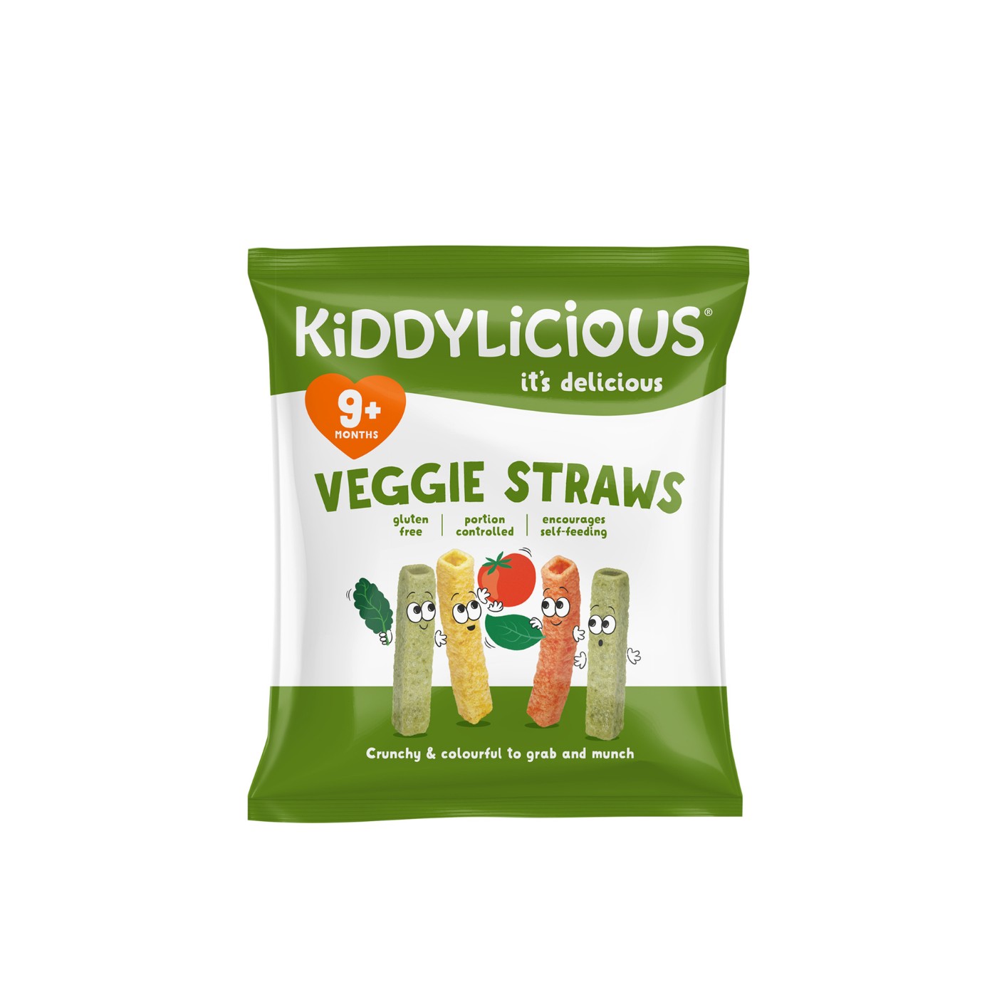 Kiddylicious Veggie Straws 9+ Months 12g