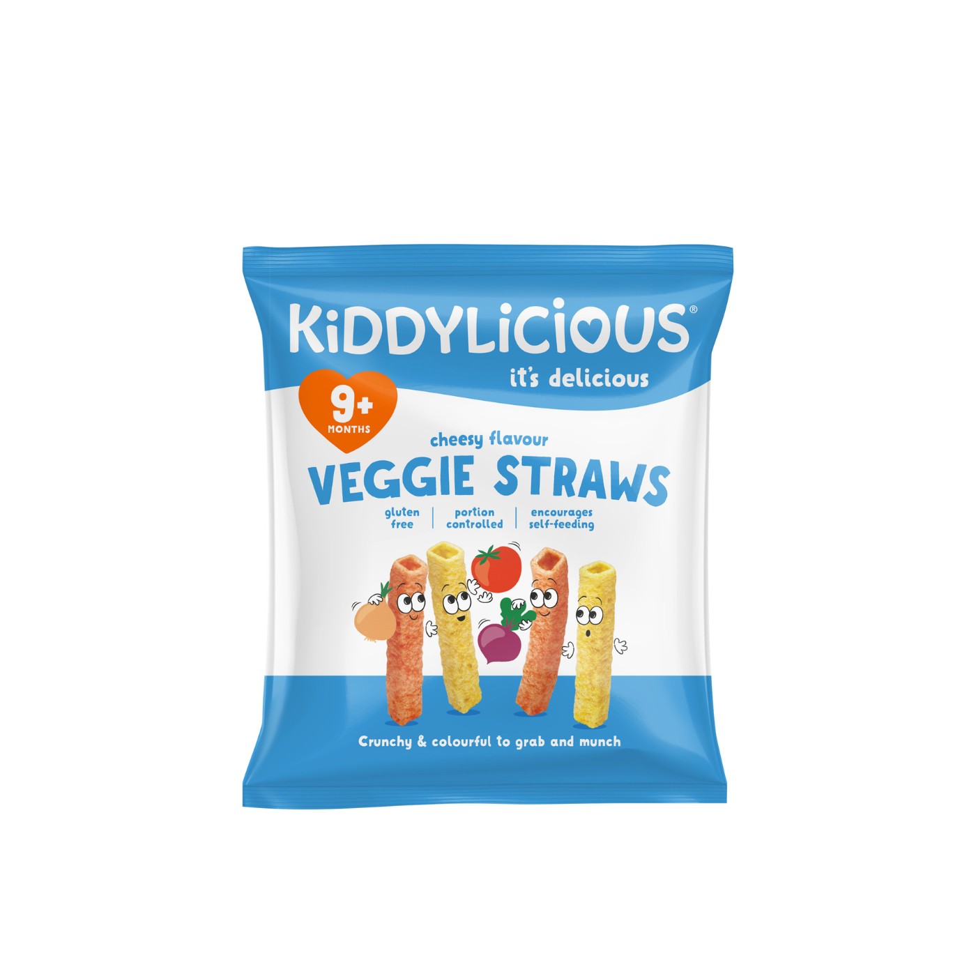 Kiddylicious Cheesy Straws 9+ Months 12g