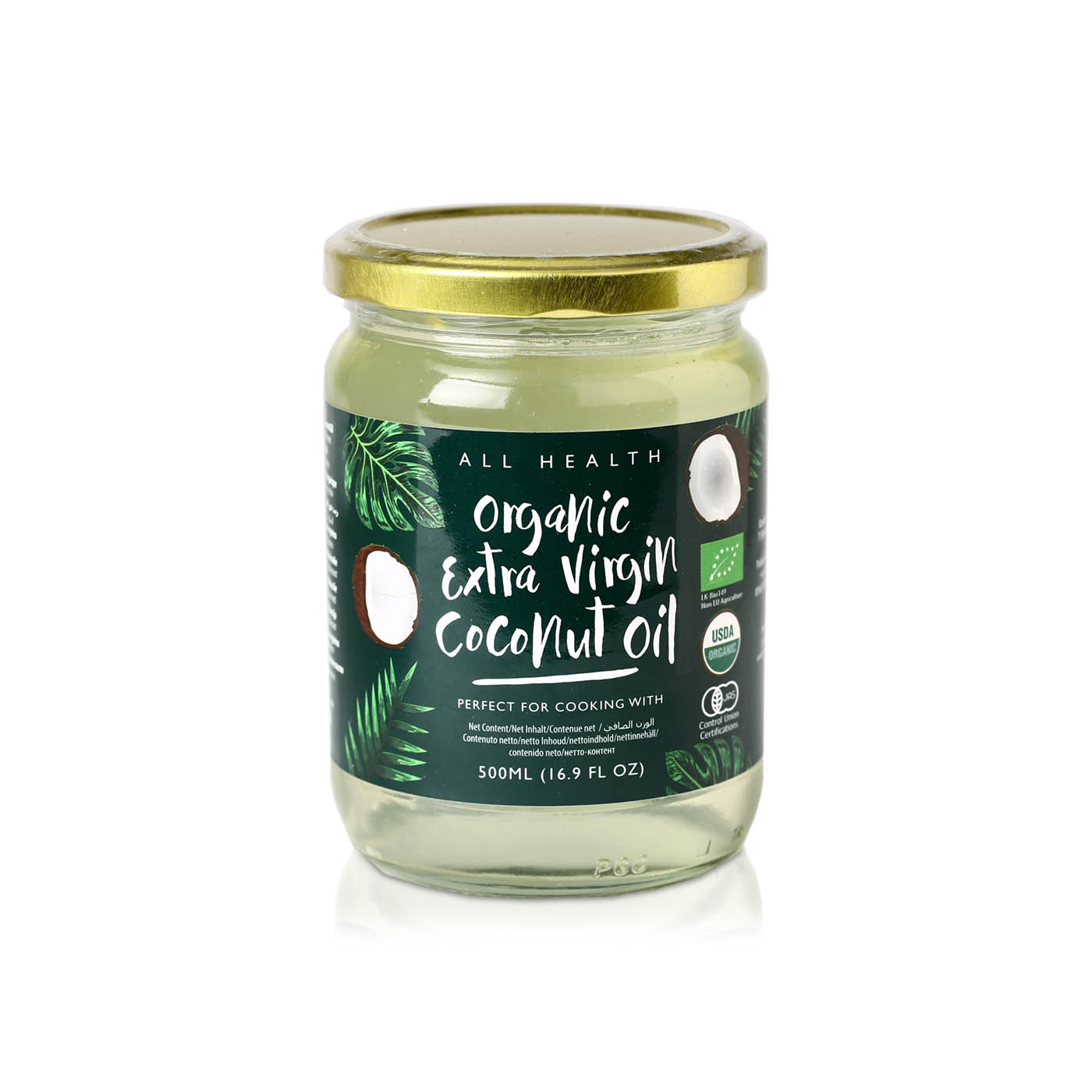 All Health Organic Extra Virgin Coconut Oil 500ml