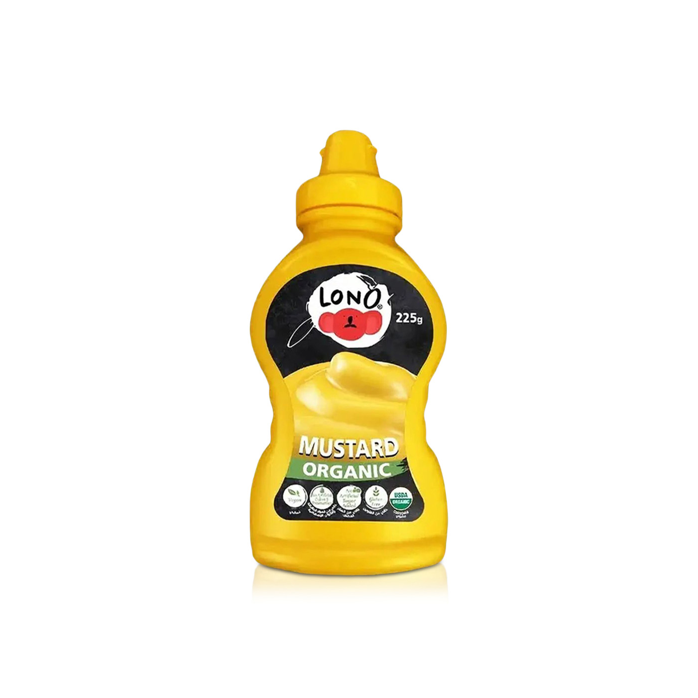 Lono Organic Mustard Paste 225g