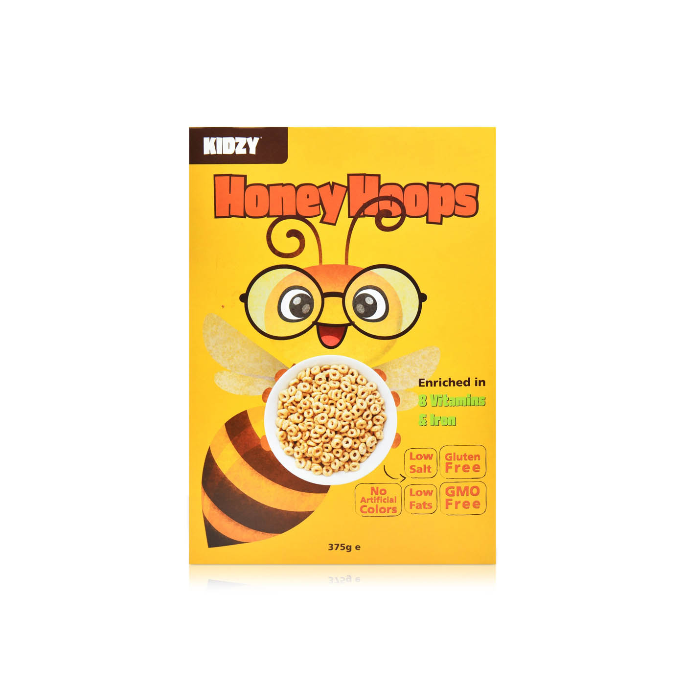 Kidzy Honey Hoops Cereal 375g