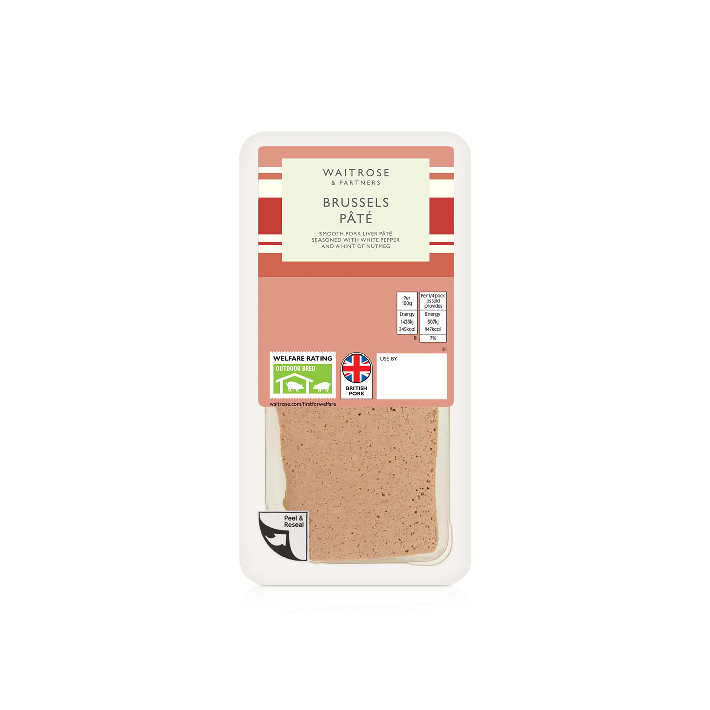 Waitrose Brussels Pate 170g