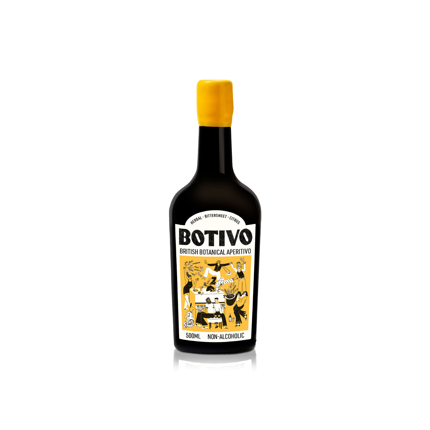 Botivo Botanical Aperitivo Non-Alcoholic Drink 500ml
