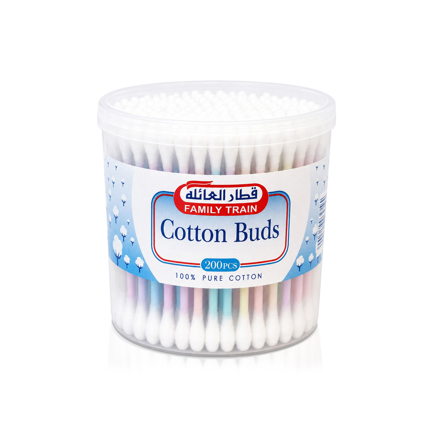 Family Train Cotton Buds x 200