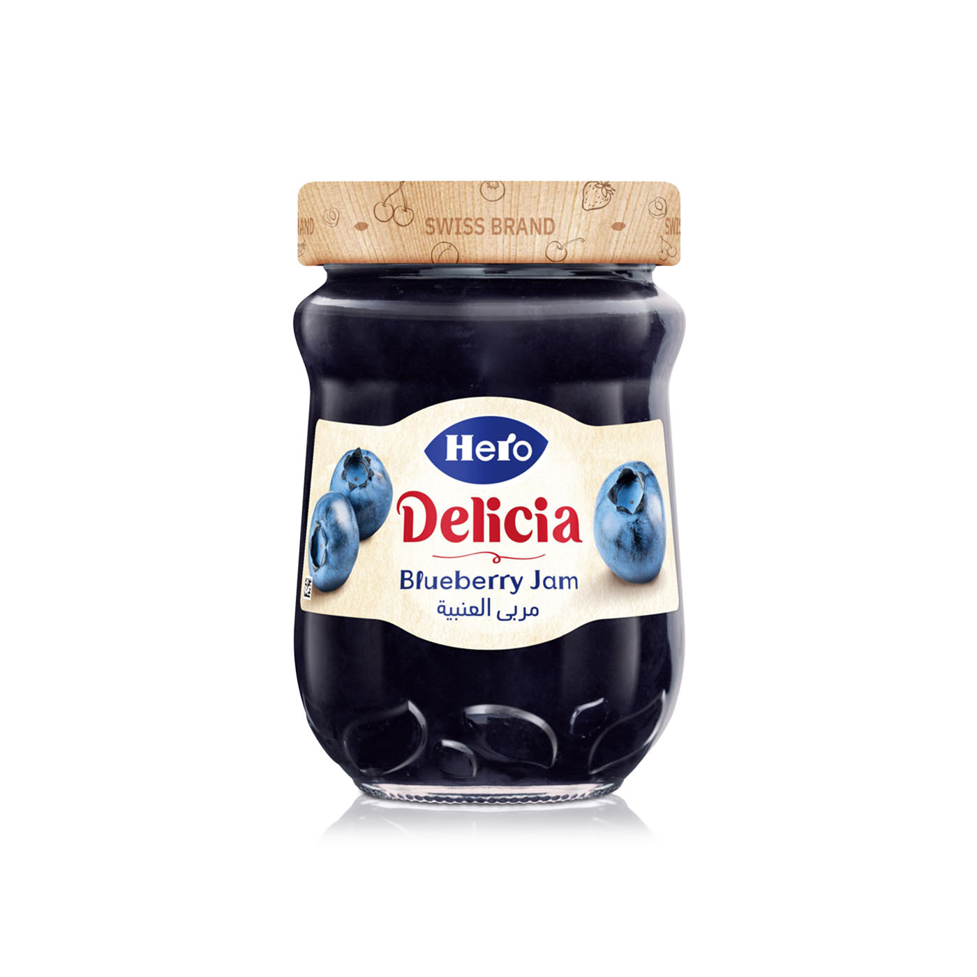 Hero Delicia Blueberry Jam 350g