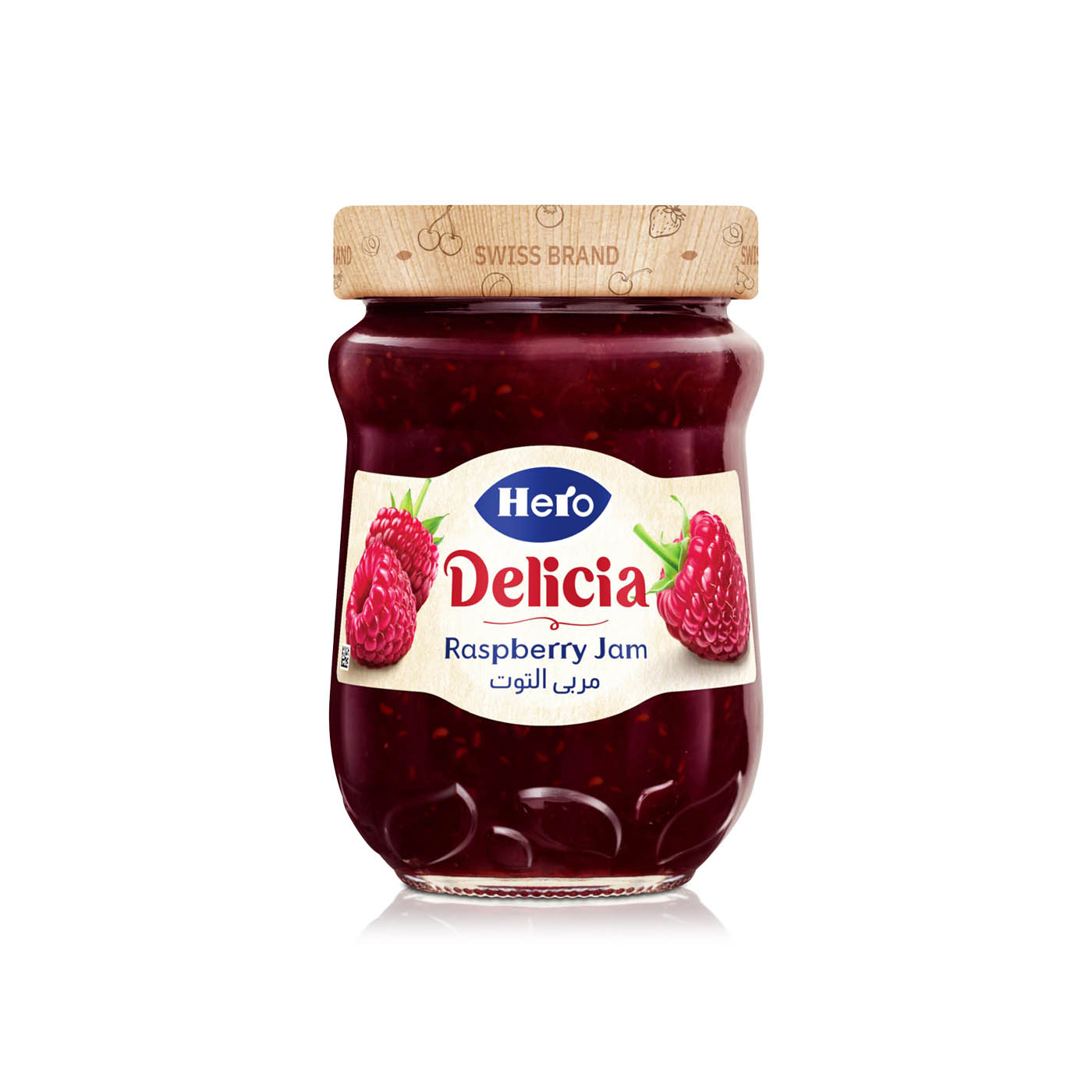 Hero Delicia Raspberry Jam 350g