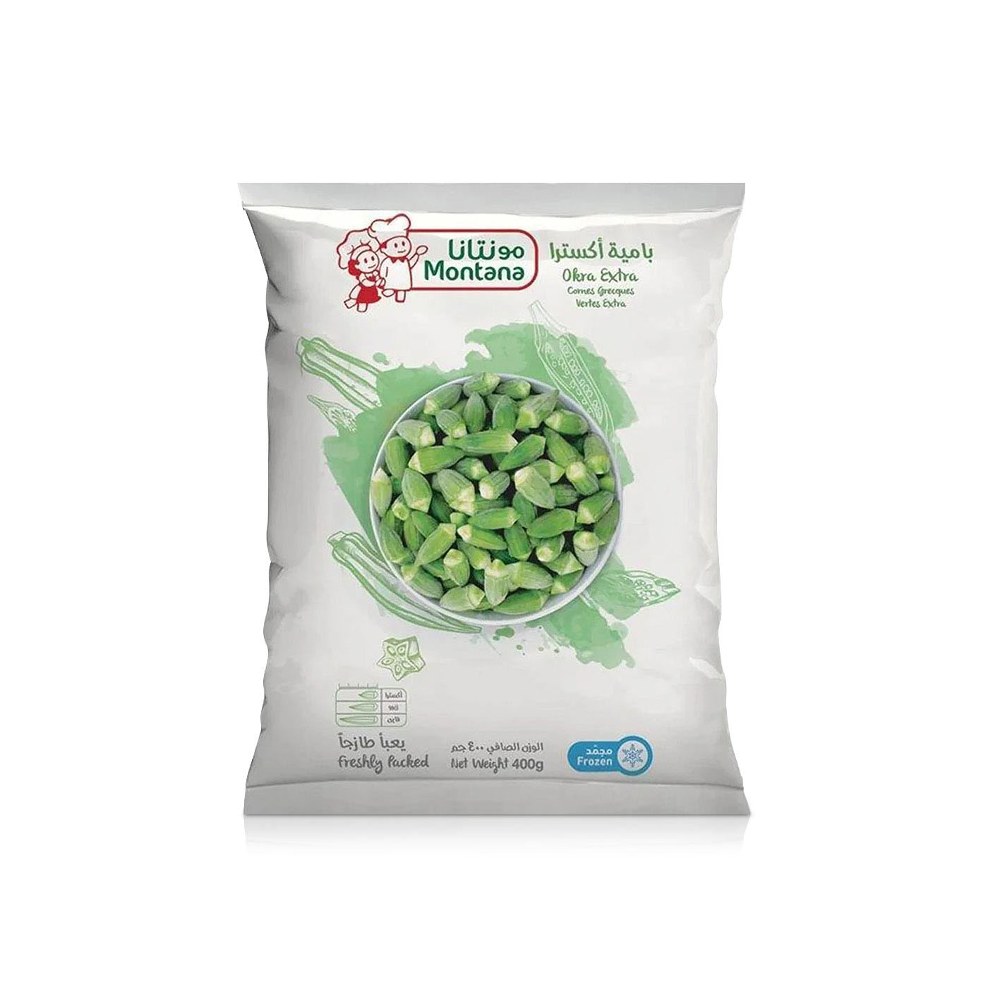 Montana Frozen Extra Okra 400g