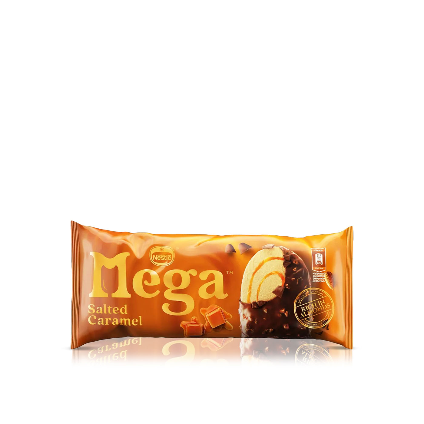Nestlé Mega Salted Caramel Ice Cream with Almonds 85ml
