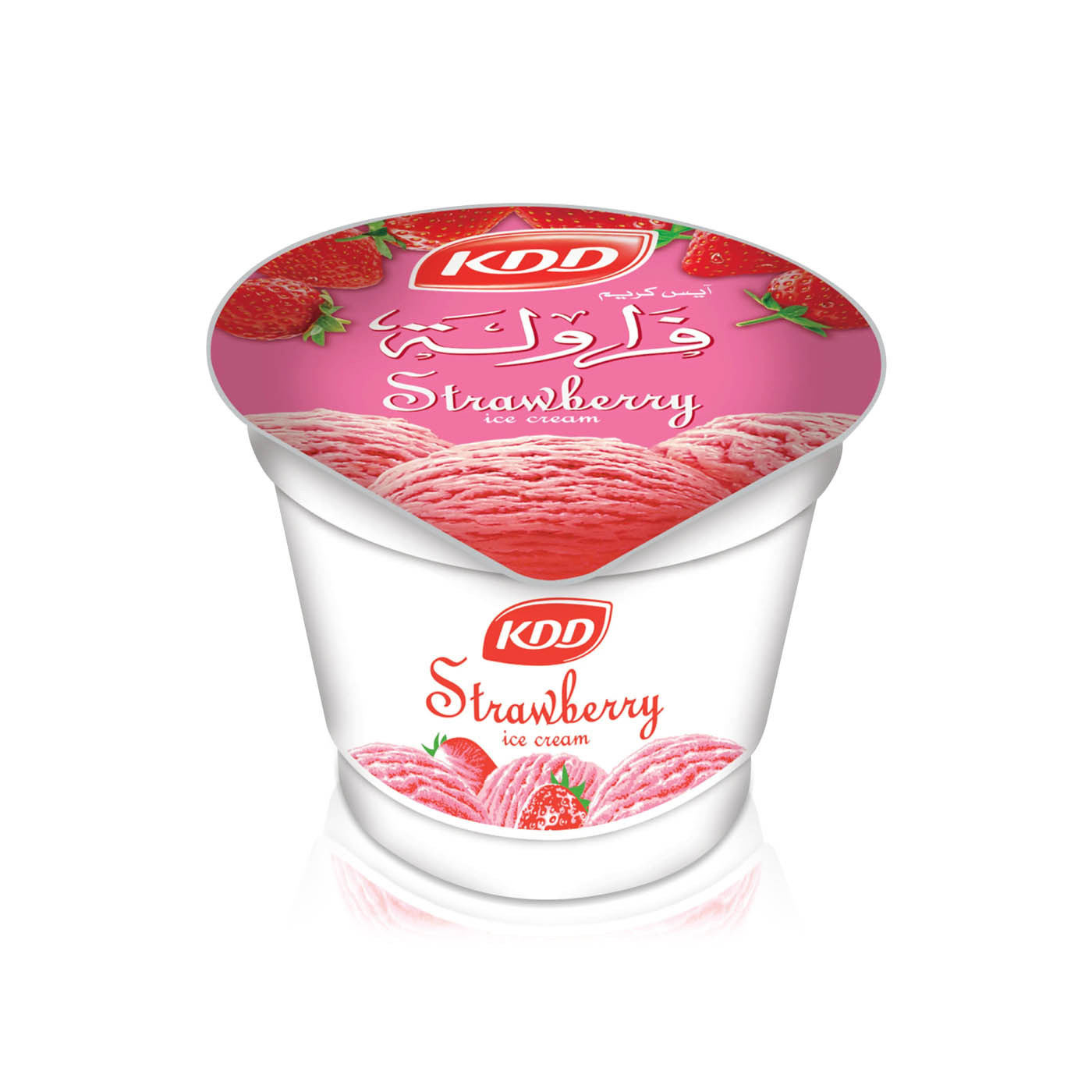 KDD Strawberry Ice Cream 100ml