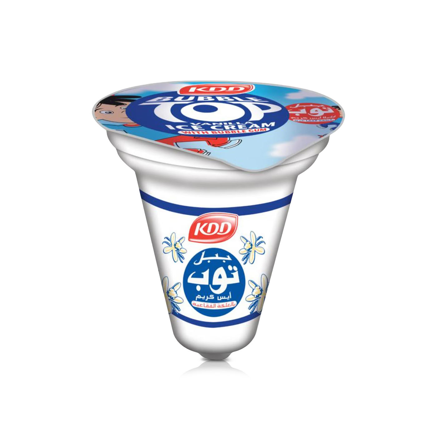 KDD Vanilla Ice Cream with Bubblegum 100ml