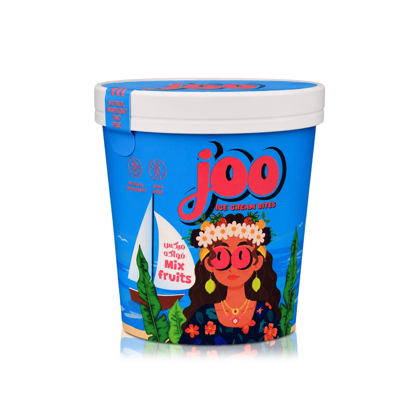 Joo Mixed Fruits Ice Cream 300g