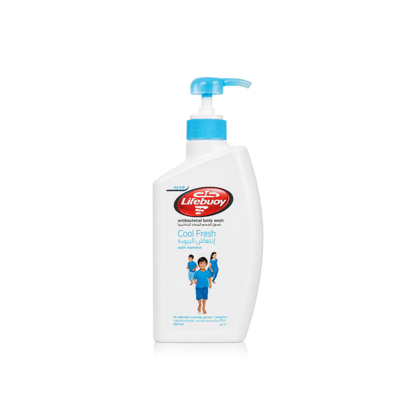 Lifebuoy Cool Fresh Antibacterial Body Wash with Menthol 500ml